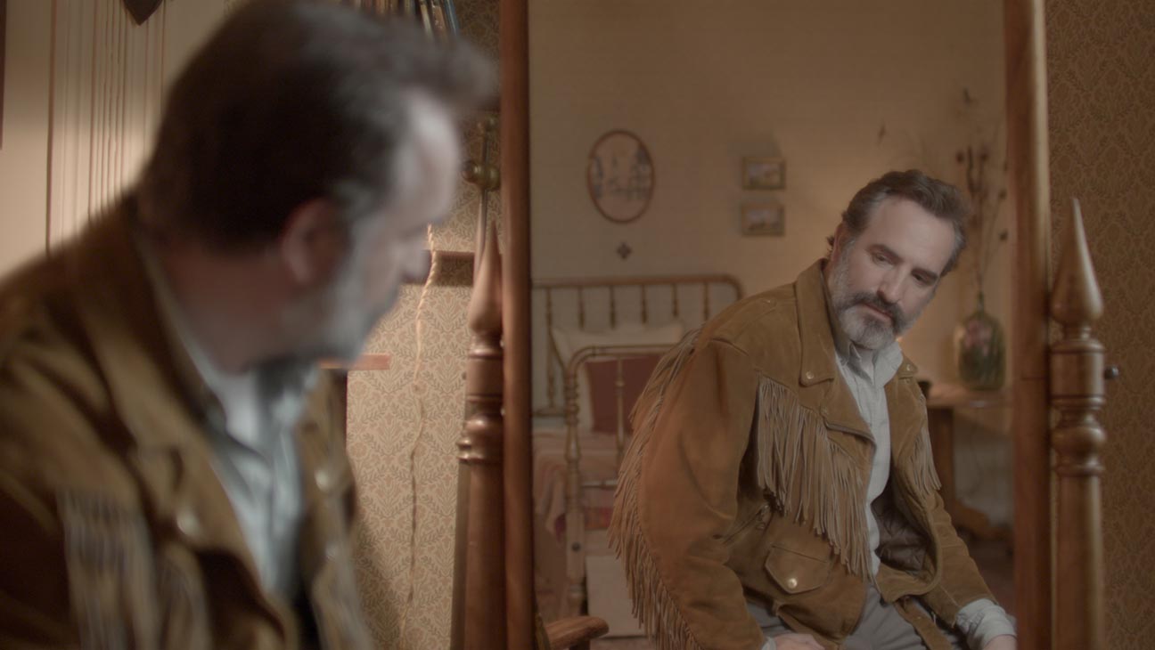 Jean Dujardin in Deerskin