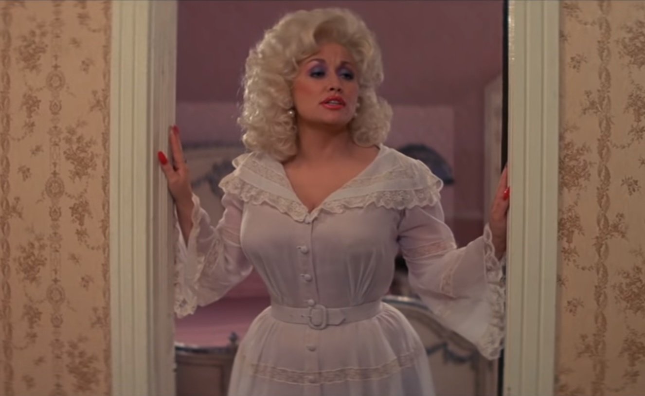 Dolly Parton in The Best Little Whorehouse in Texas Movie Film