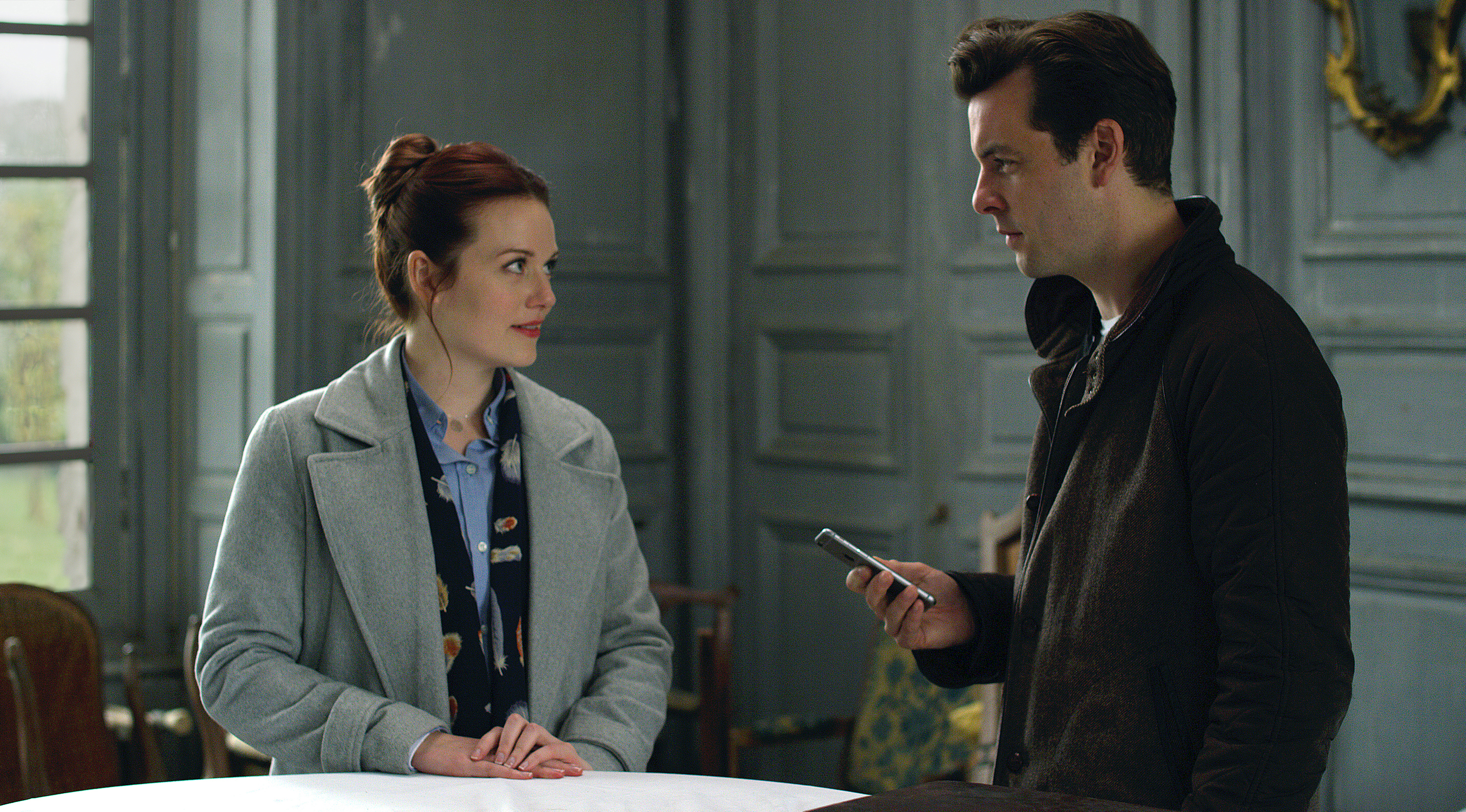 Cara Theobold and Gethin Anthony in Around the Sun