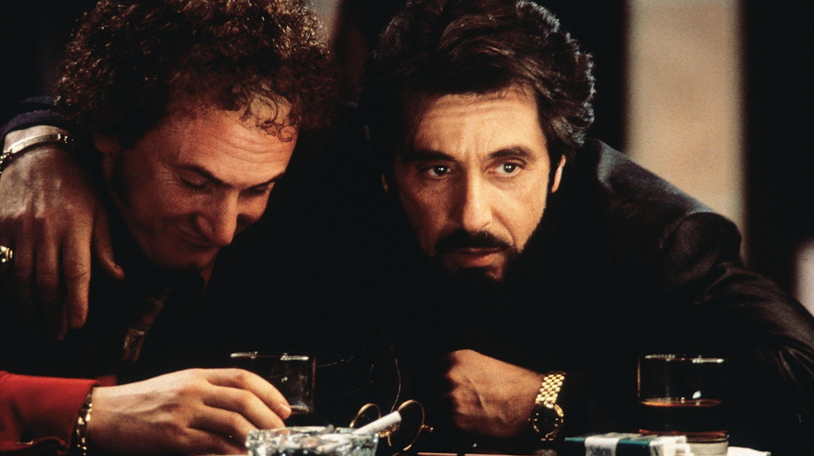 Sean Penn and Al Pacino in Carlito's Way