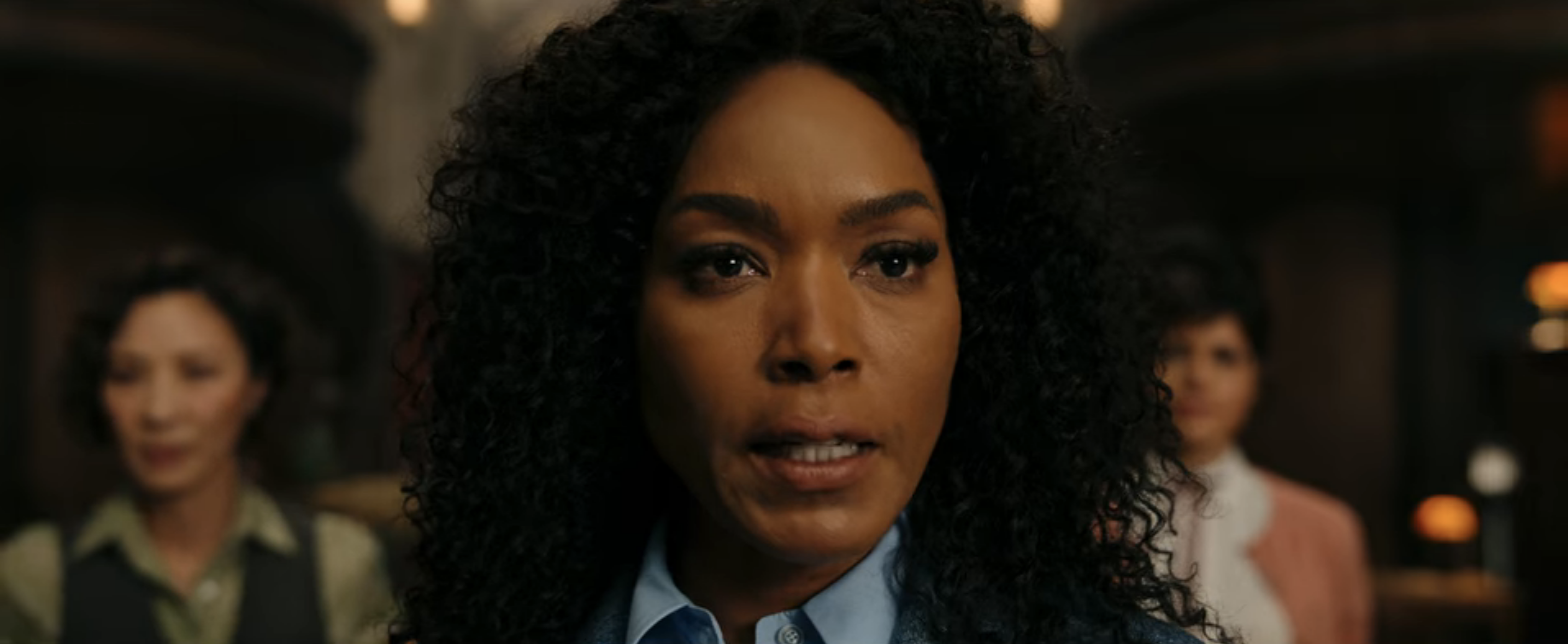 Angela Bassett as Anna May in Gunpowder Milkshake on Netflix