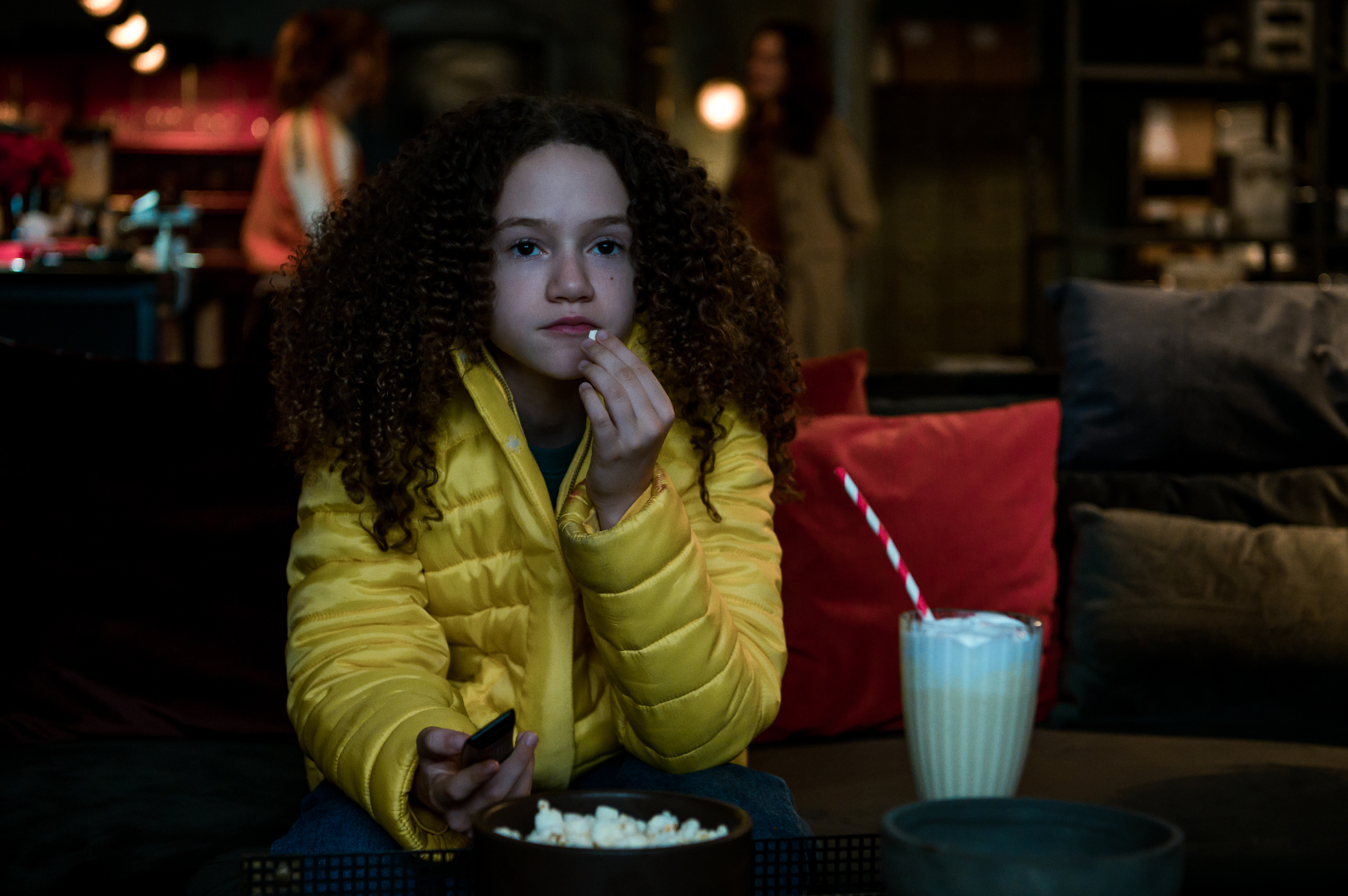 Chloe Coleman as Emily in Gunpowder Milkshake on Netflix