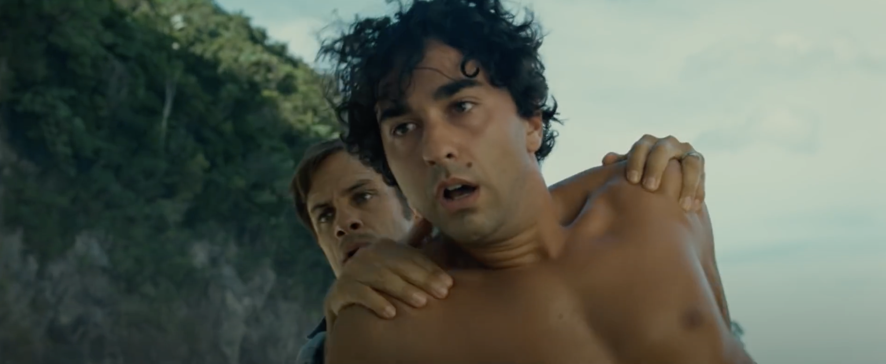 Alex Wolff as Trent in Old