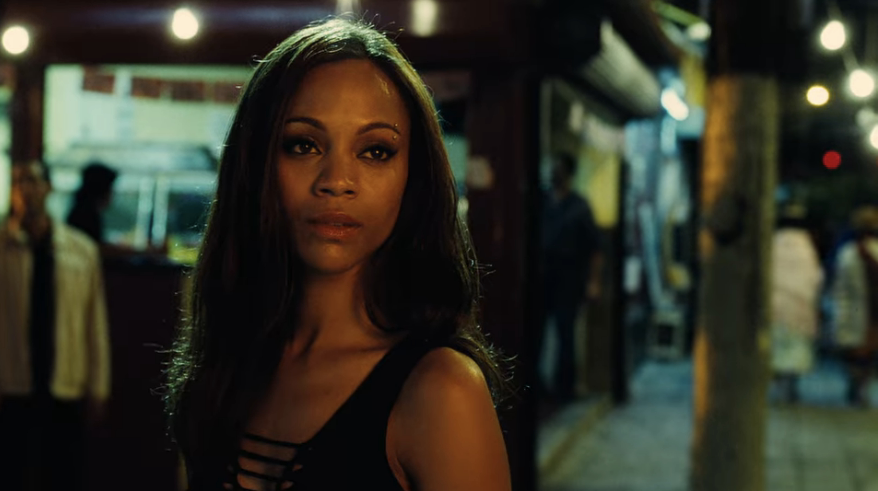 The Losers Cast - Zoe Saldana as Aisha al-Fadhil