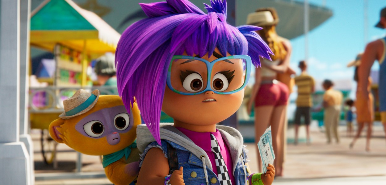 Vivo Voice Cast - Lin-Manuel Miranda as Vivo and Ynairaly Simo as Gabi Hernández