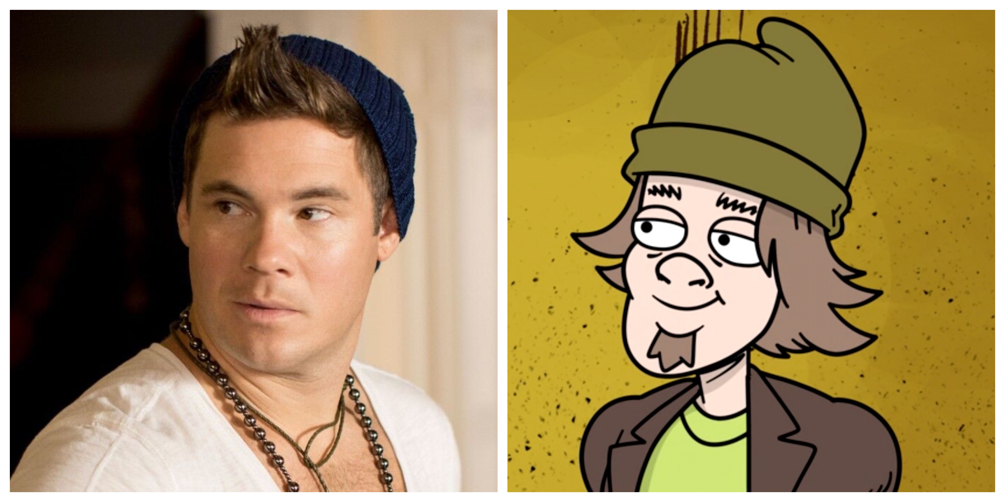 The Freak Brothers Voice Cast - Adam Devine as Chuck