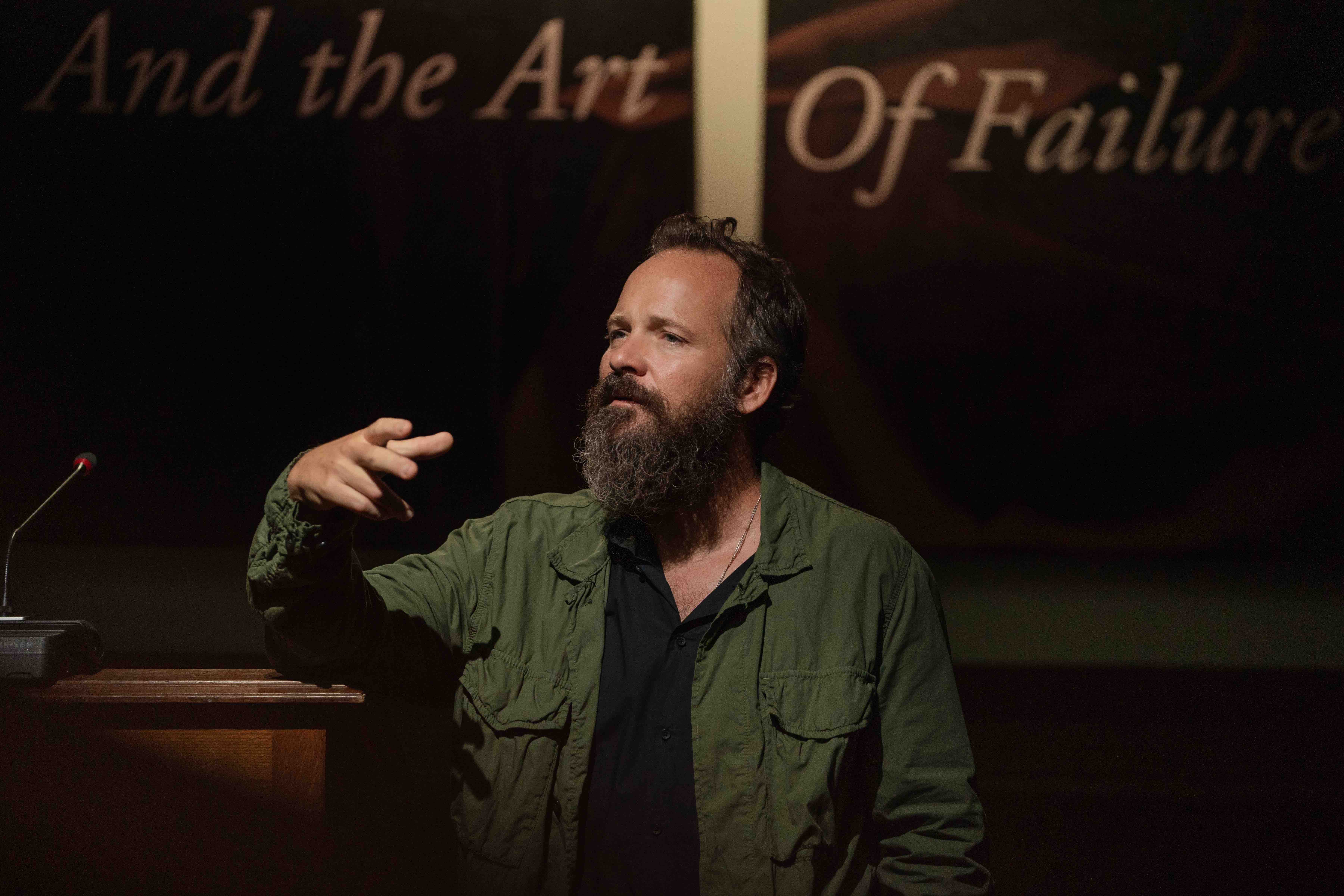 The Lost Daughter Cast - Peter Sarsgaard as Professor Hardy