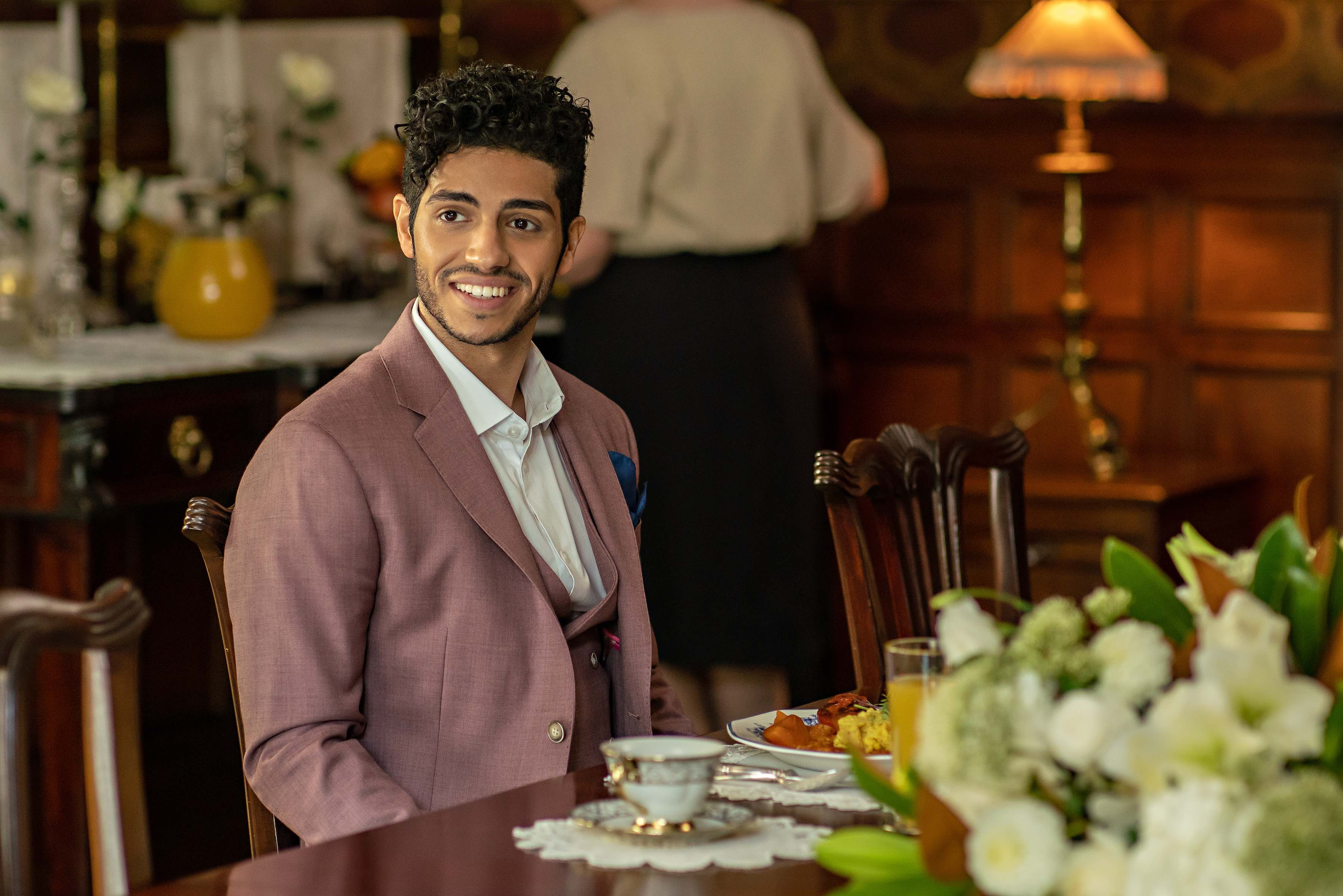 The Royal Treatment Cast - Mena Massoud as Prince Thomas