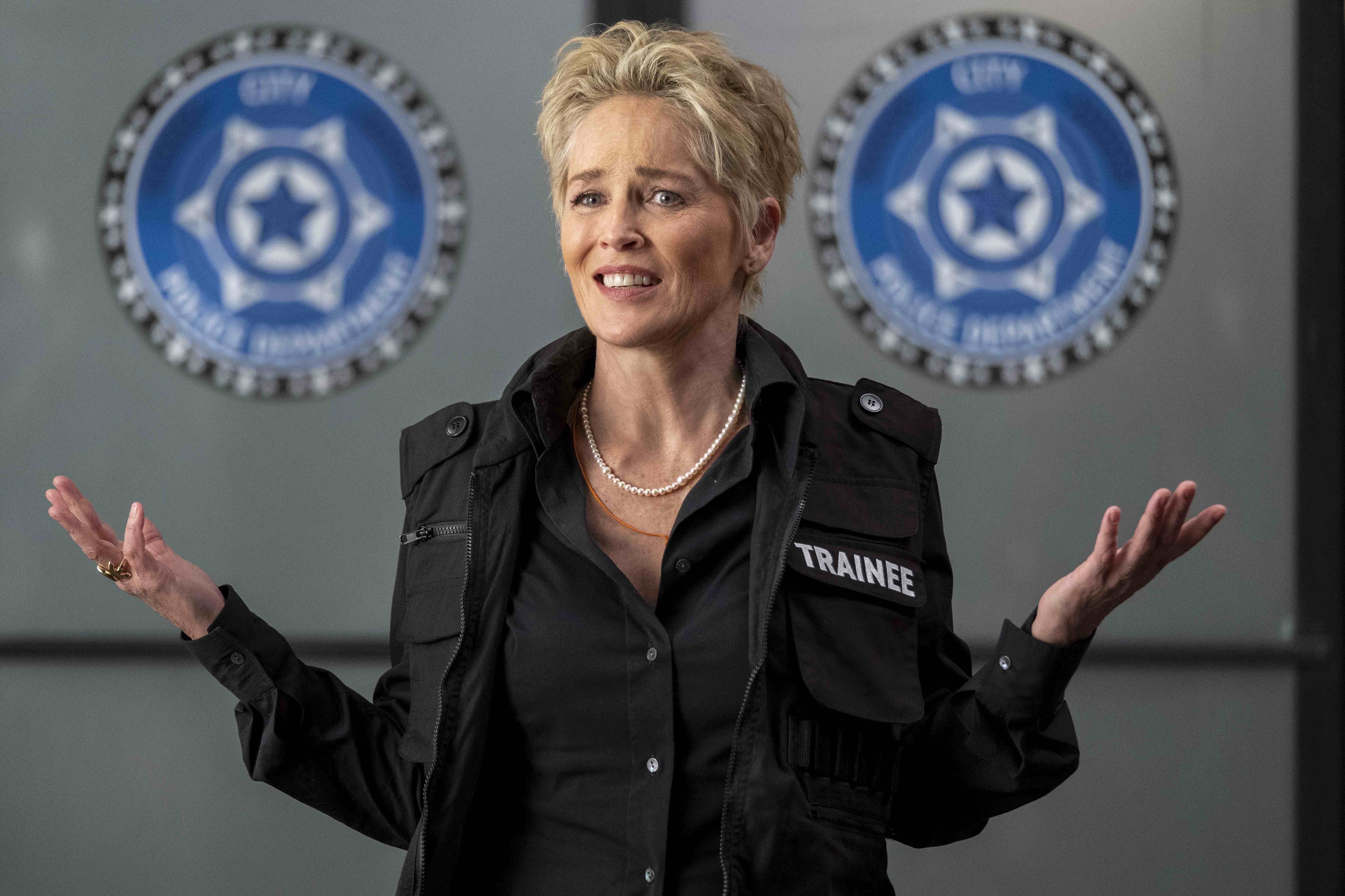 Murderville Cast - Sharon Stone as Sharon Stone