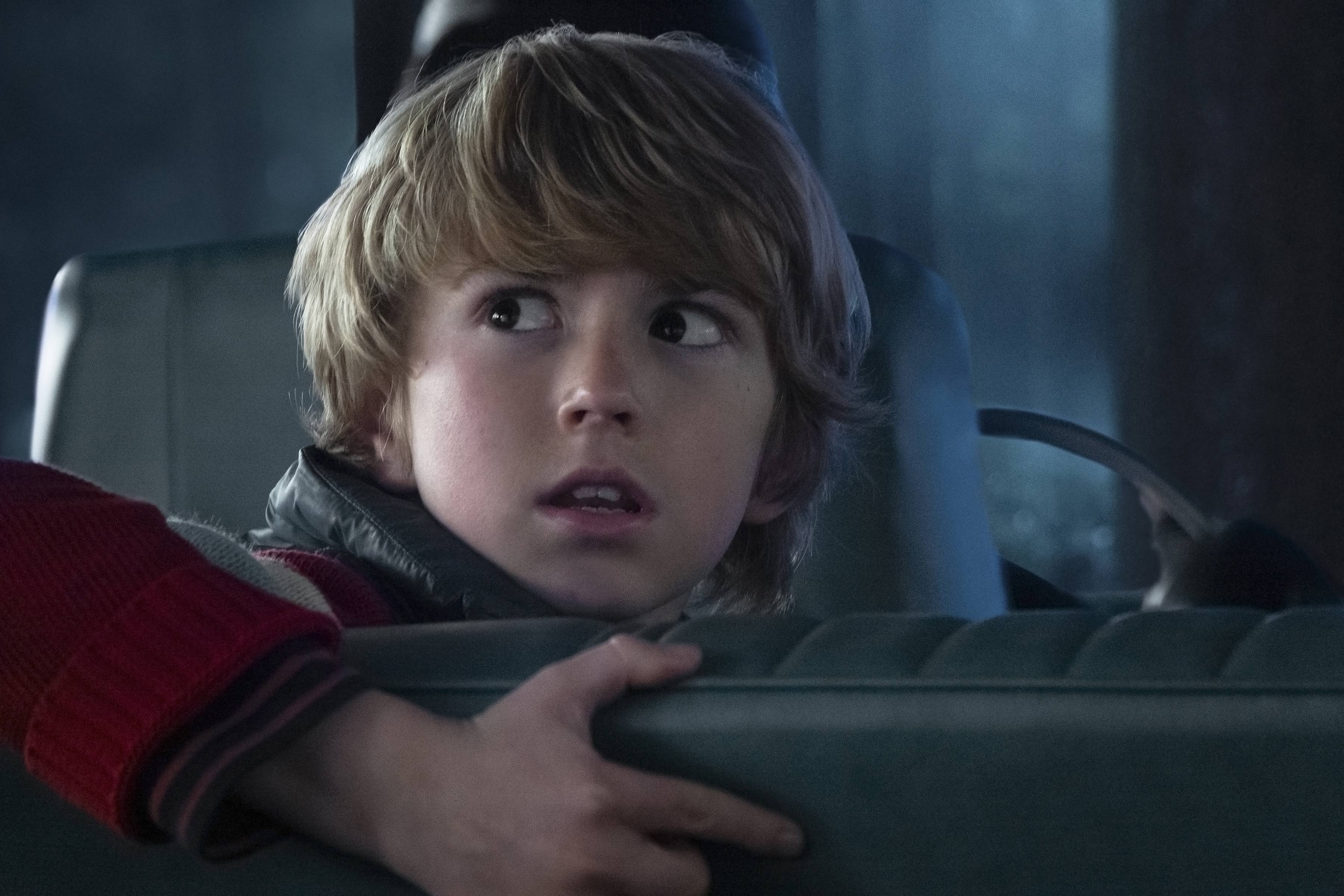 The Adam Project Cast on Netflix - Walker Scobell as Young Adam