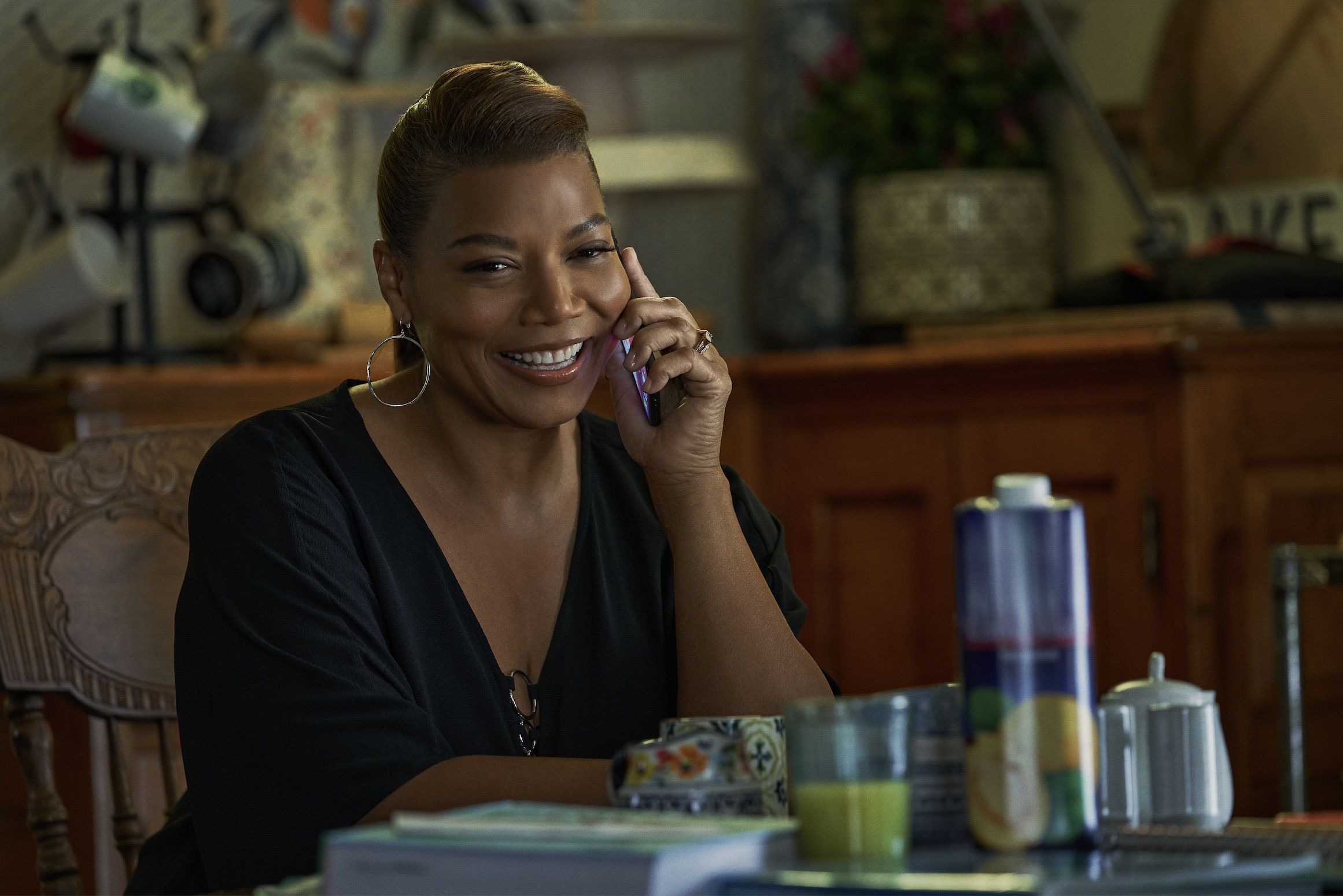 Hustle Cast on Netflix - Queen Latifah as Teresa Sugarman