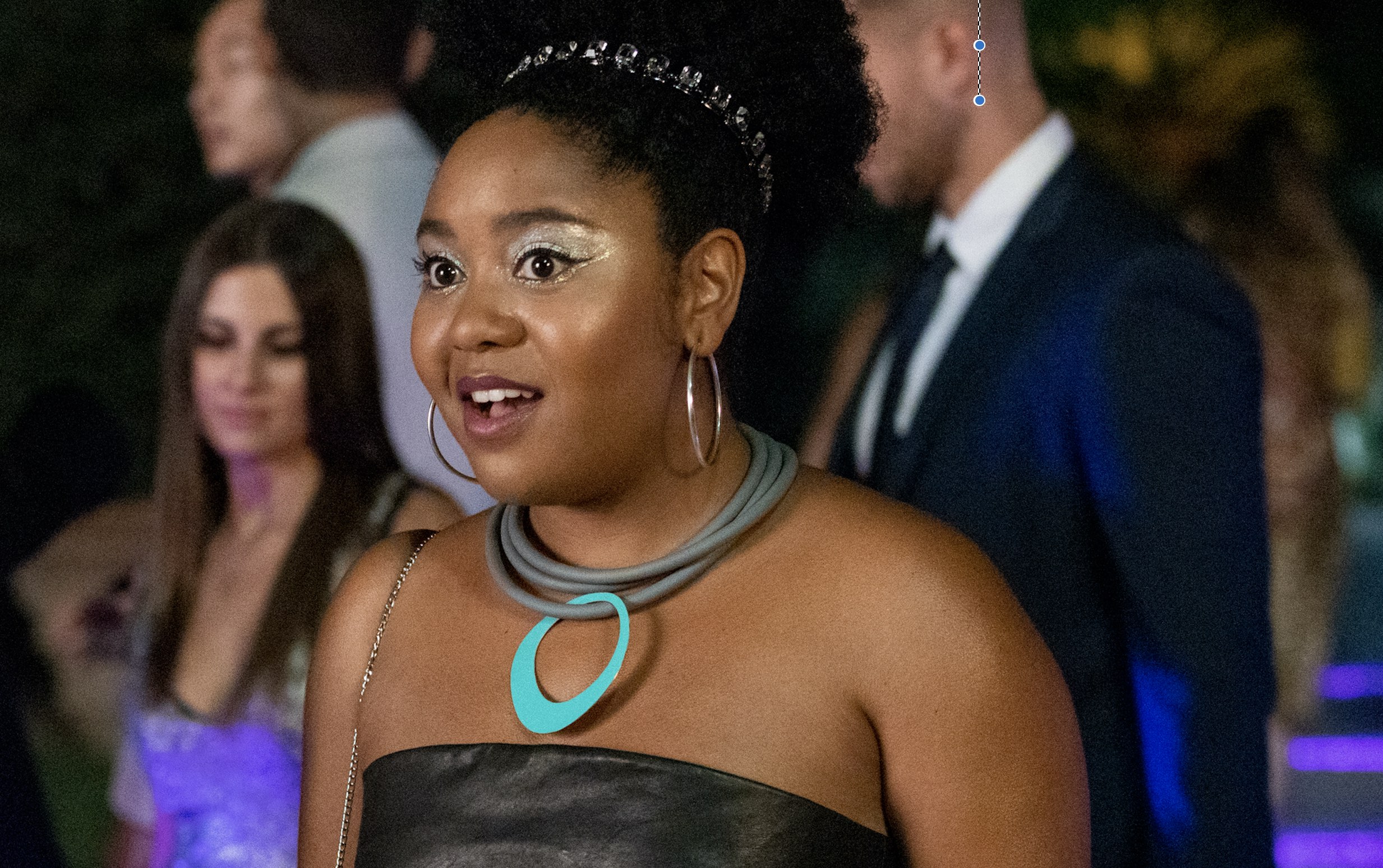 Love & Gelato Cast on Netflix - Anjelika Washington as Addie