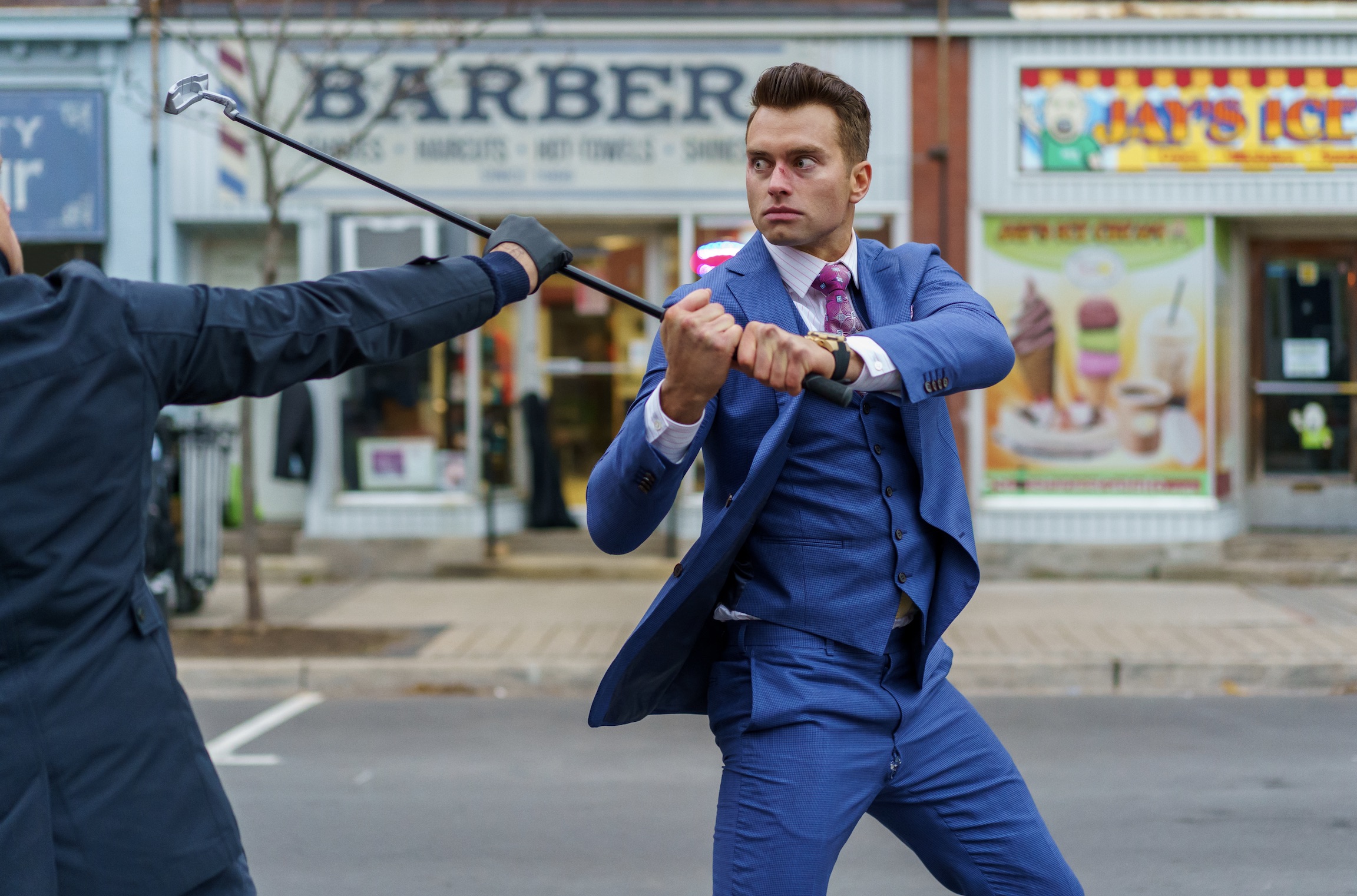 The Man from Toronto Cast on Netflix - Pierson Fodé as The Man from Miami