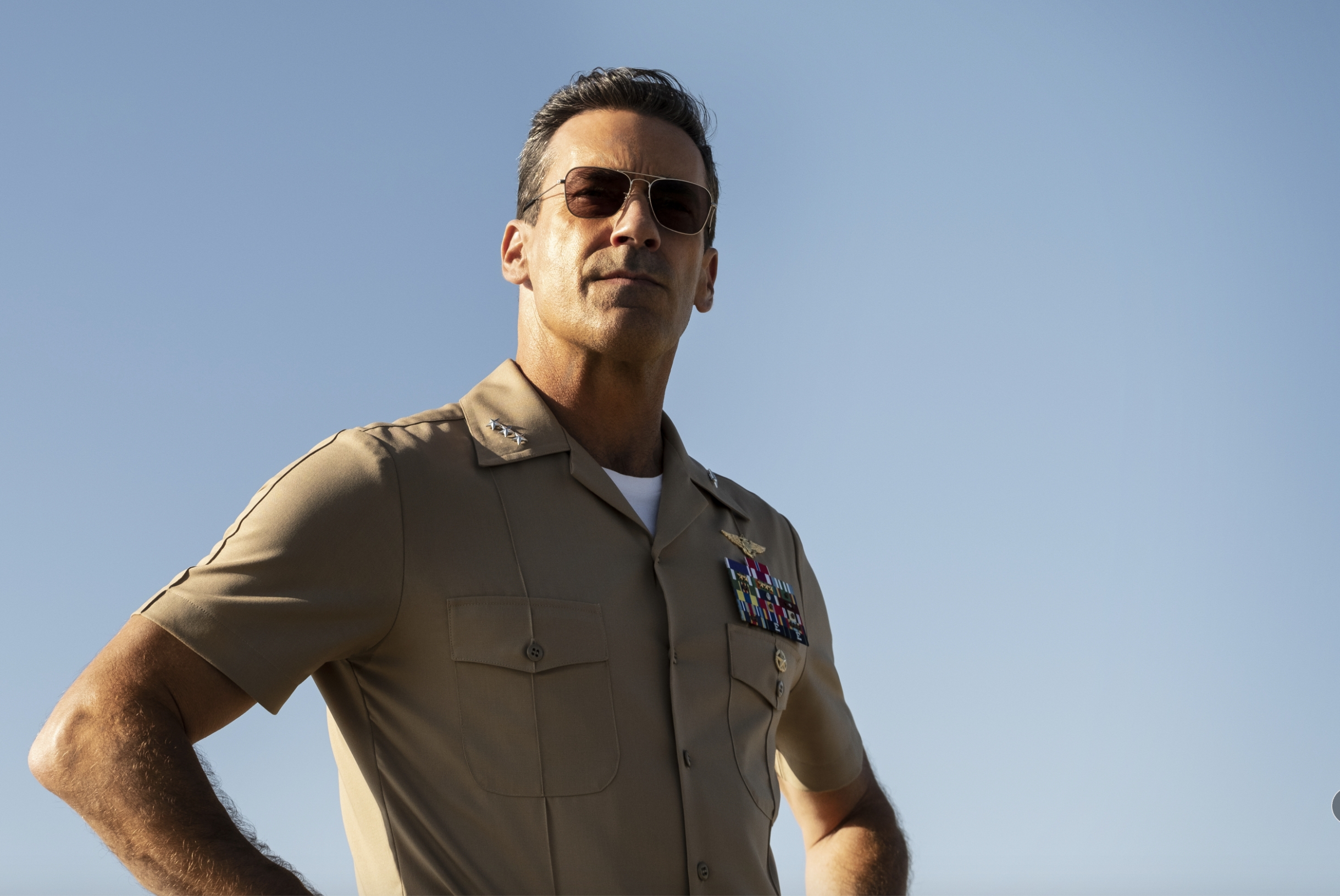 Top Gun: Maverick Cast - Jon Hamm as Beau "Cyclone" Simpson