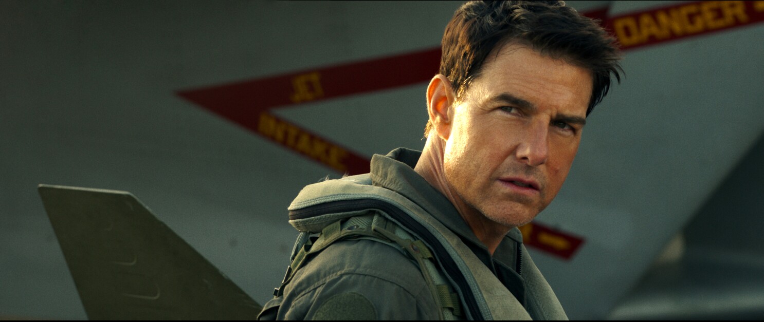 Top Gun: Maverick Cast - Tom Cruise as Pete "Maverick" Mitchell
