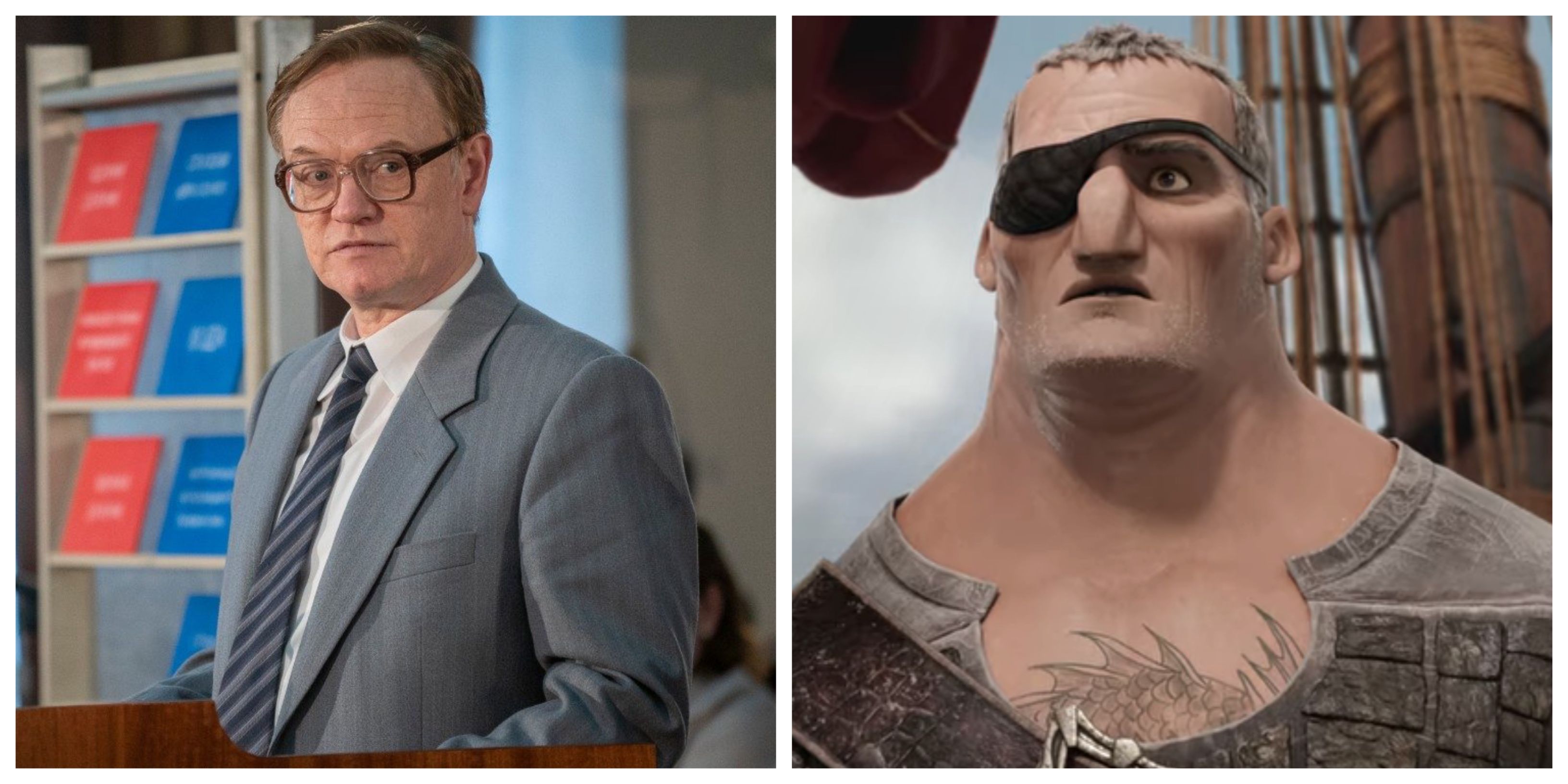 The Sea Beast Voice Cast on Netflix - Jared Harris as Captain Crow