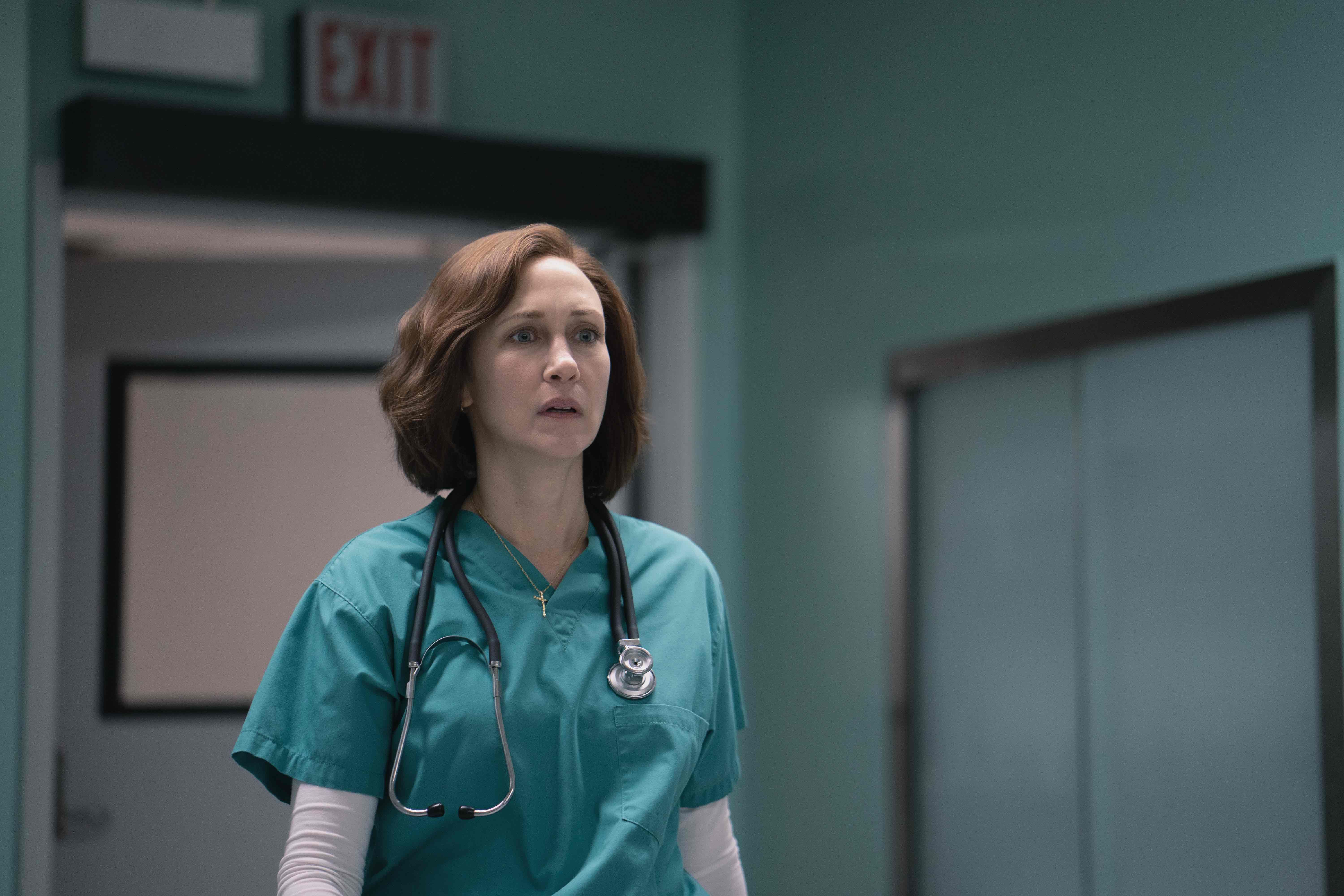 Five Days at Memorial Cast on Apple TV+ - Vera Farmiga as Anna Pou