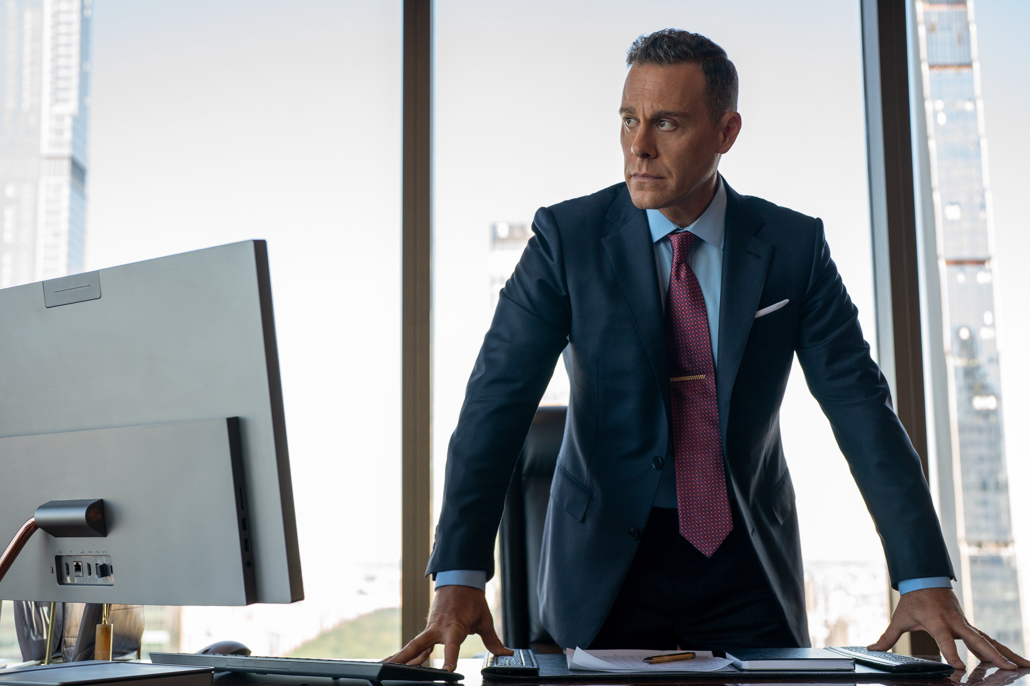 Partner Track on Netflix - Matthew Rauch as Marty Adler