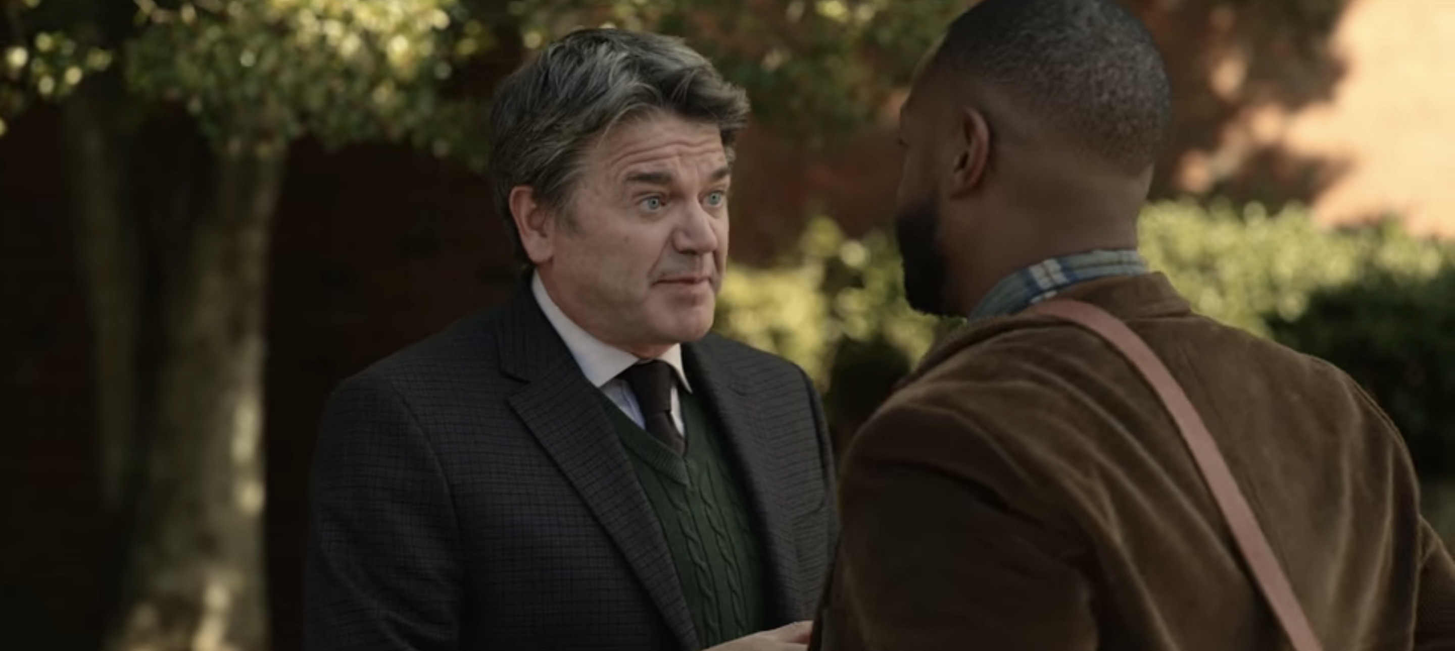 The Curse of Bridge Hollow Cast on Netflix - John Michael Higgins as Principal Floyd