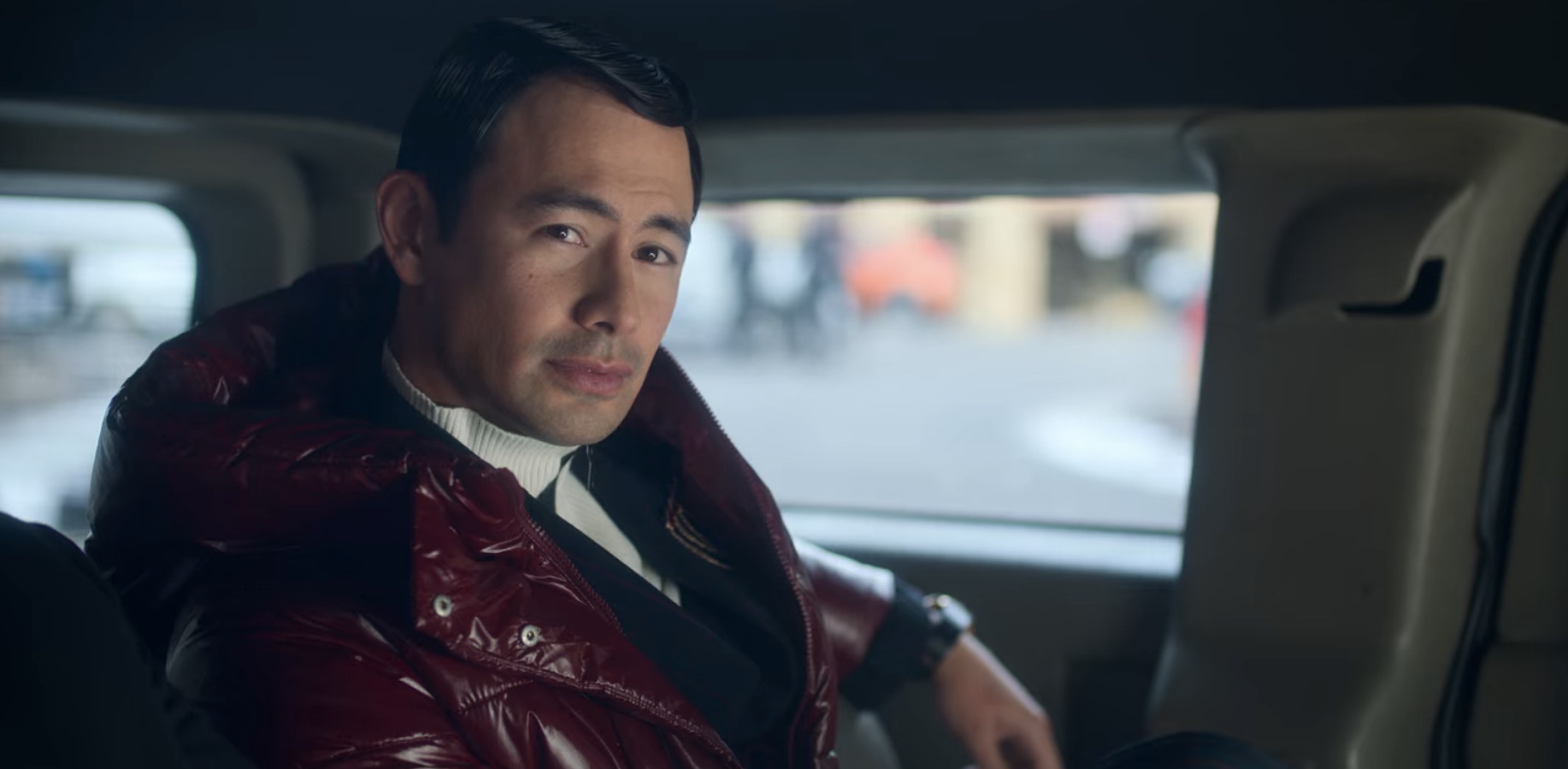 Falling for Christmas Cast on Netflix - George Young as Tad Fairchild