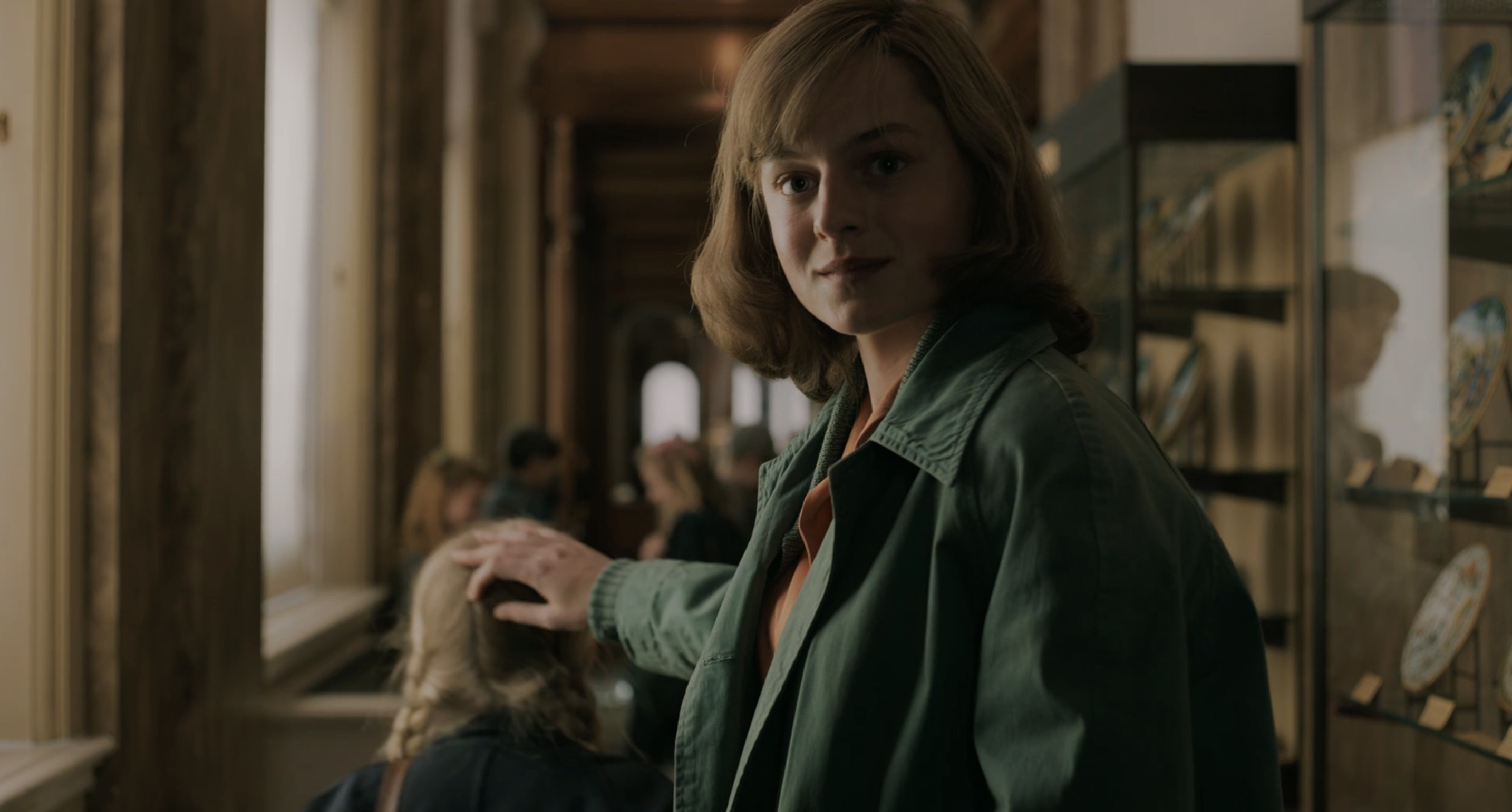 My Policeman Cast on Amazon - Emma Corrin as Younger Marion