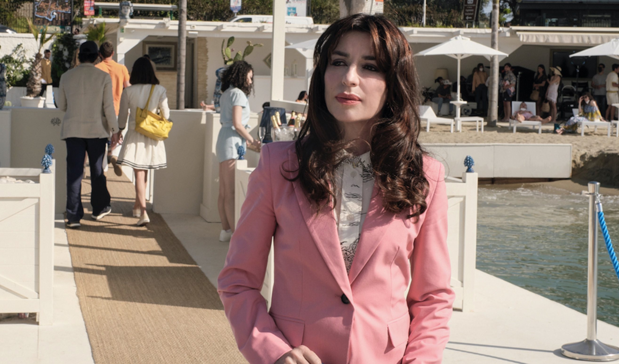 The White Lotus Cast on HBO - Sabrina Impacciatore as Valentina