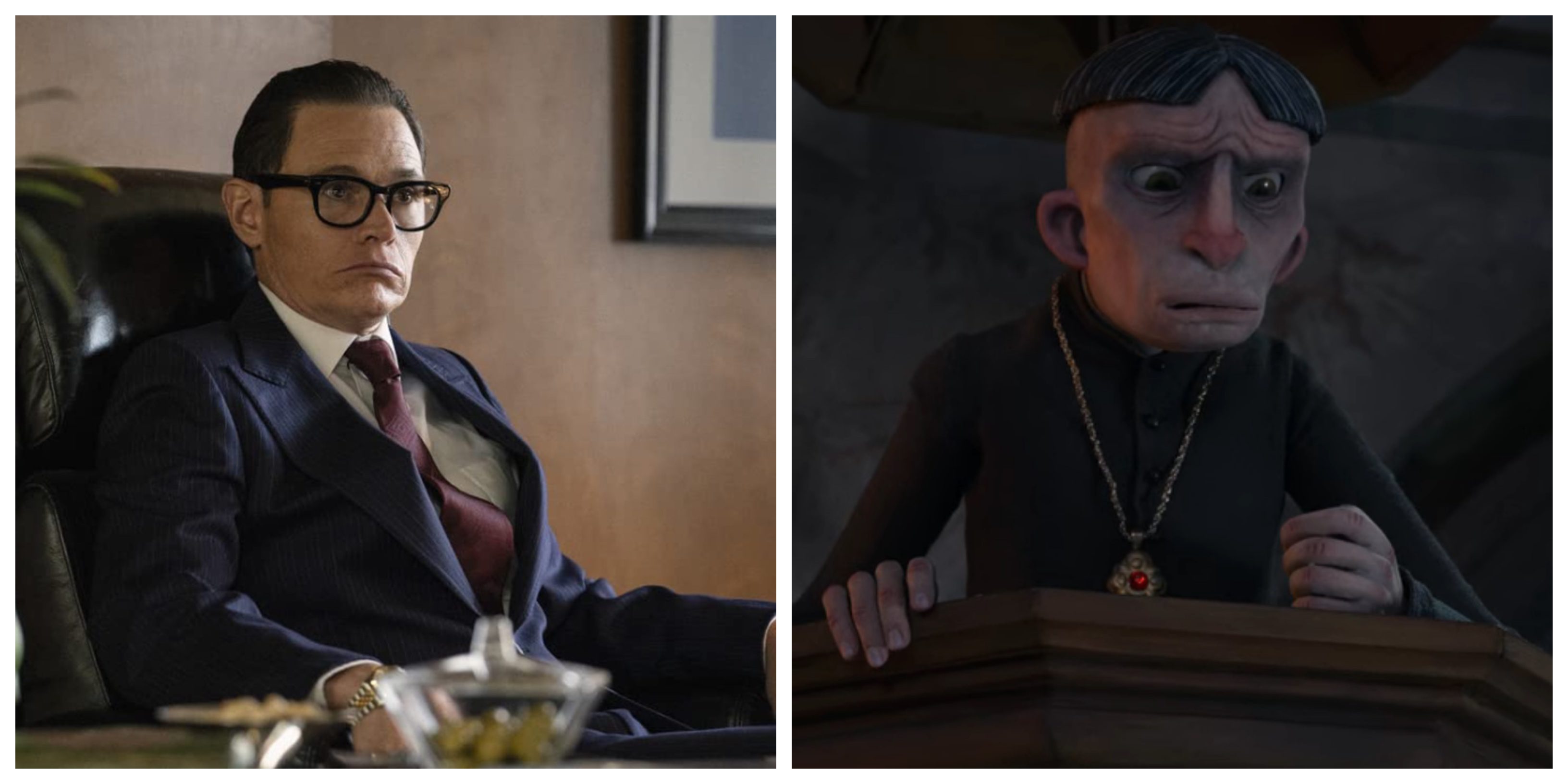 Scrooge: A Christmas Carol Voice Cast on Netflix - Burn Gorman as Priest