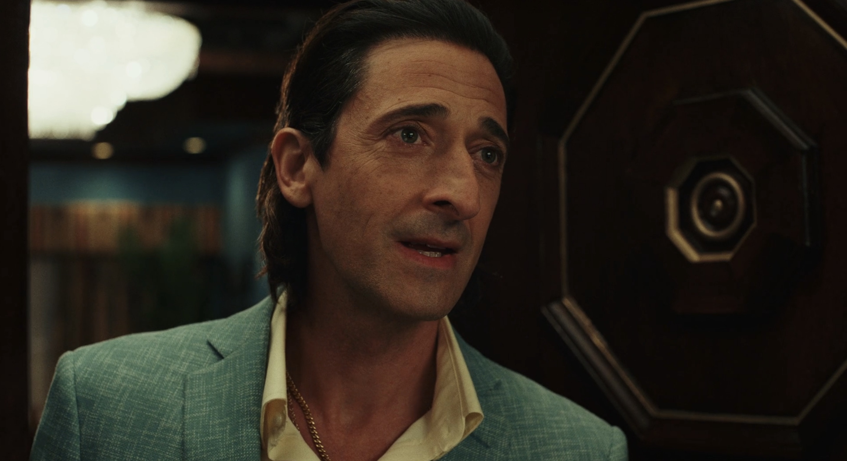 Poker Face Cast on Peacock - Adrien Brody as Sterling Frost Jr.