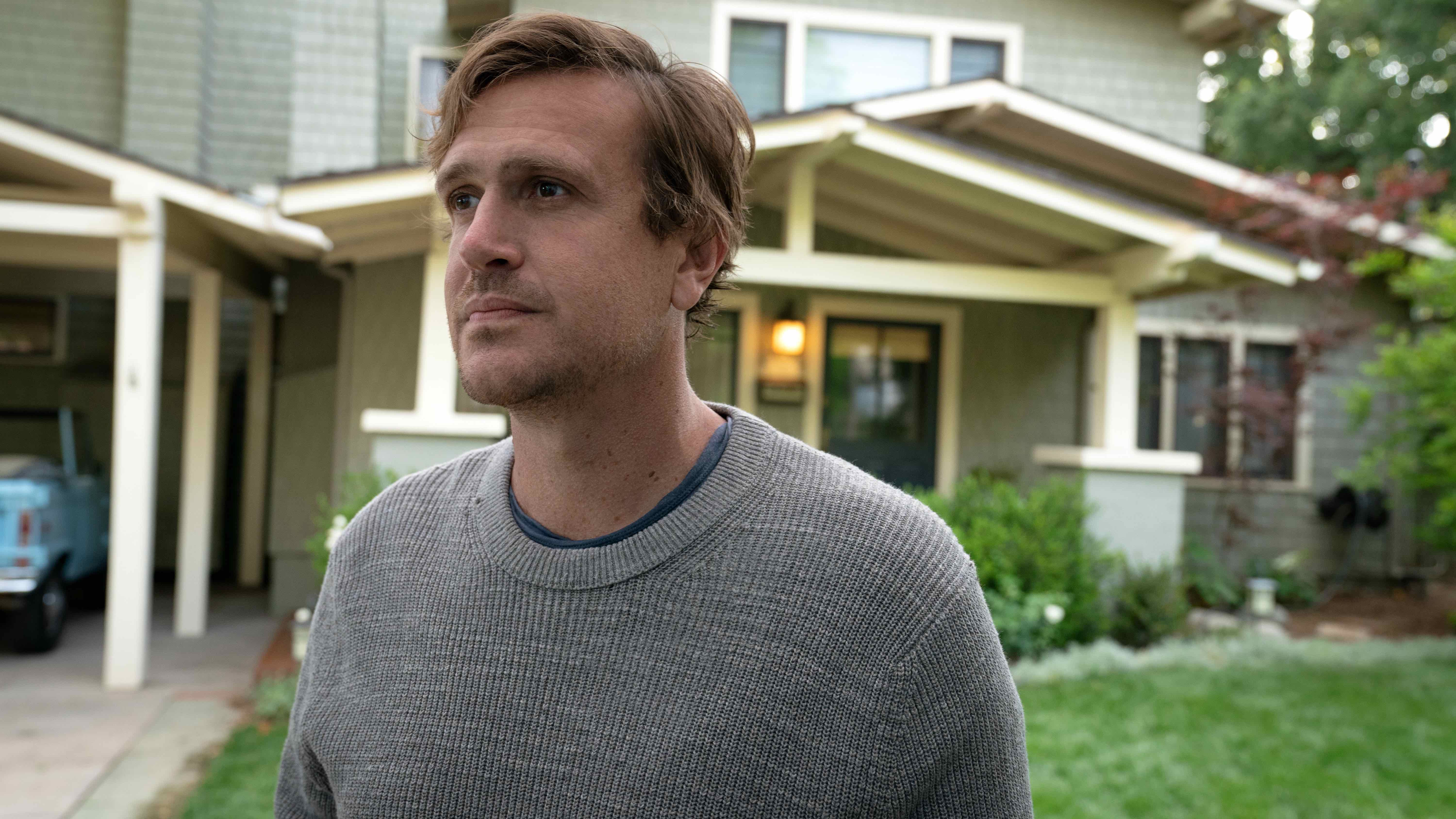 Shrinking Cast on Apple TV+ - Jason Segel as Jimmy Laird