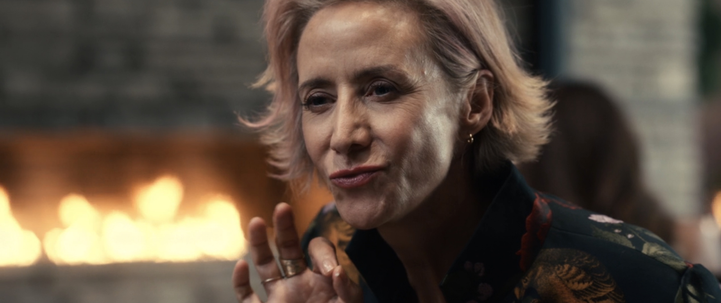 The Menu Cast on HBO Max - Janet McTeer as Lillian