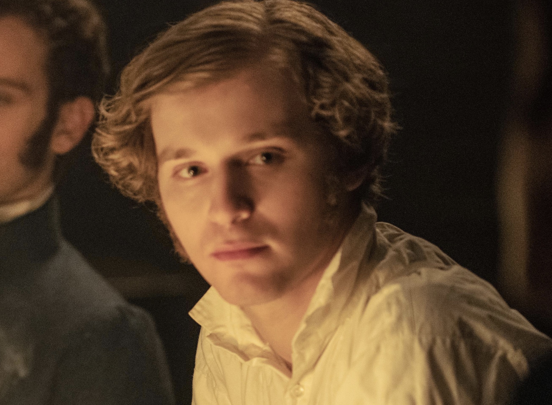 The Pale Blue Eye Cast on Netflix - Fred Hechinger as Randolph Ballinger