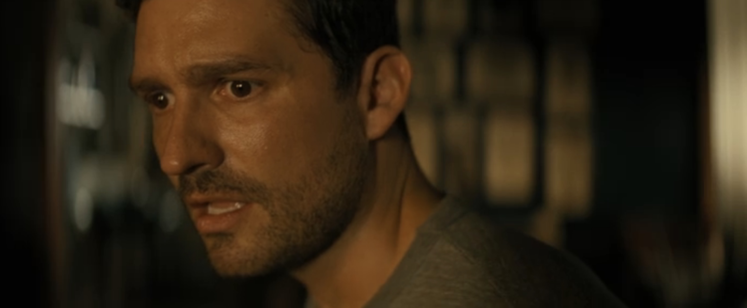 Knock at the Cabin Cast - Ben Aldridge as Andrew