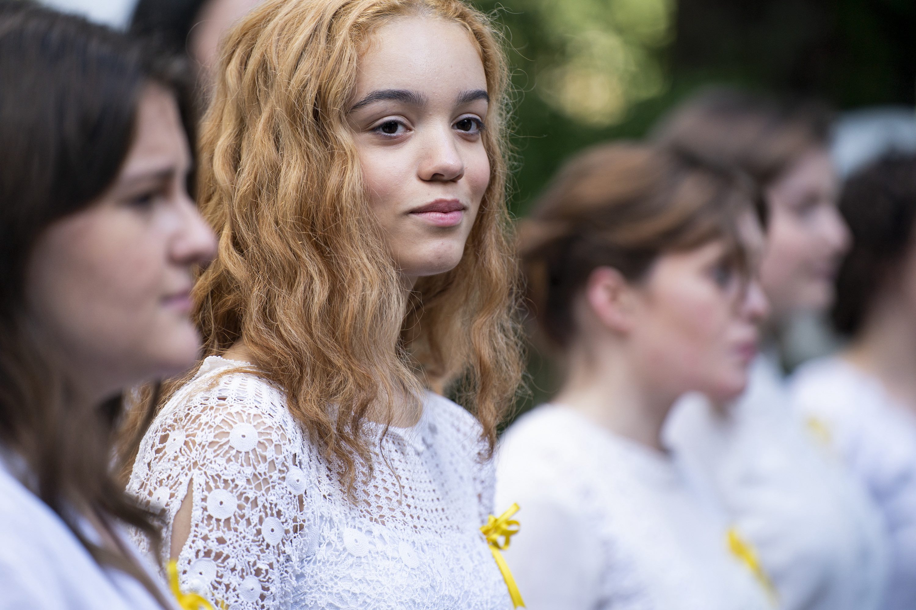 The Strays Cast on Netflix - Maria Almeida as Mary