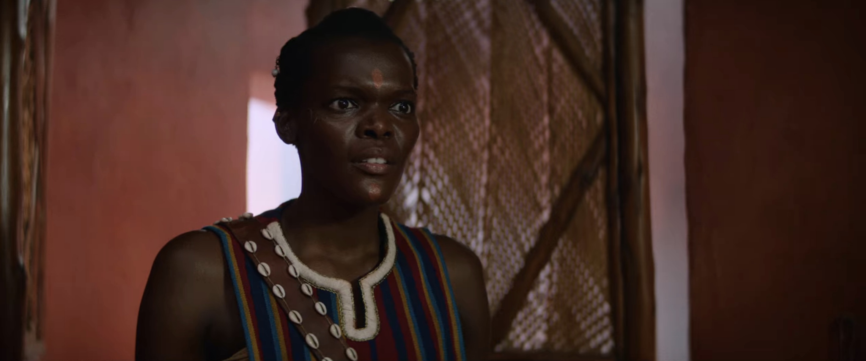The Woman King Cast on Netflix - Sheila Atim as Amenza