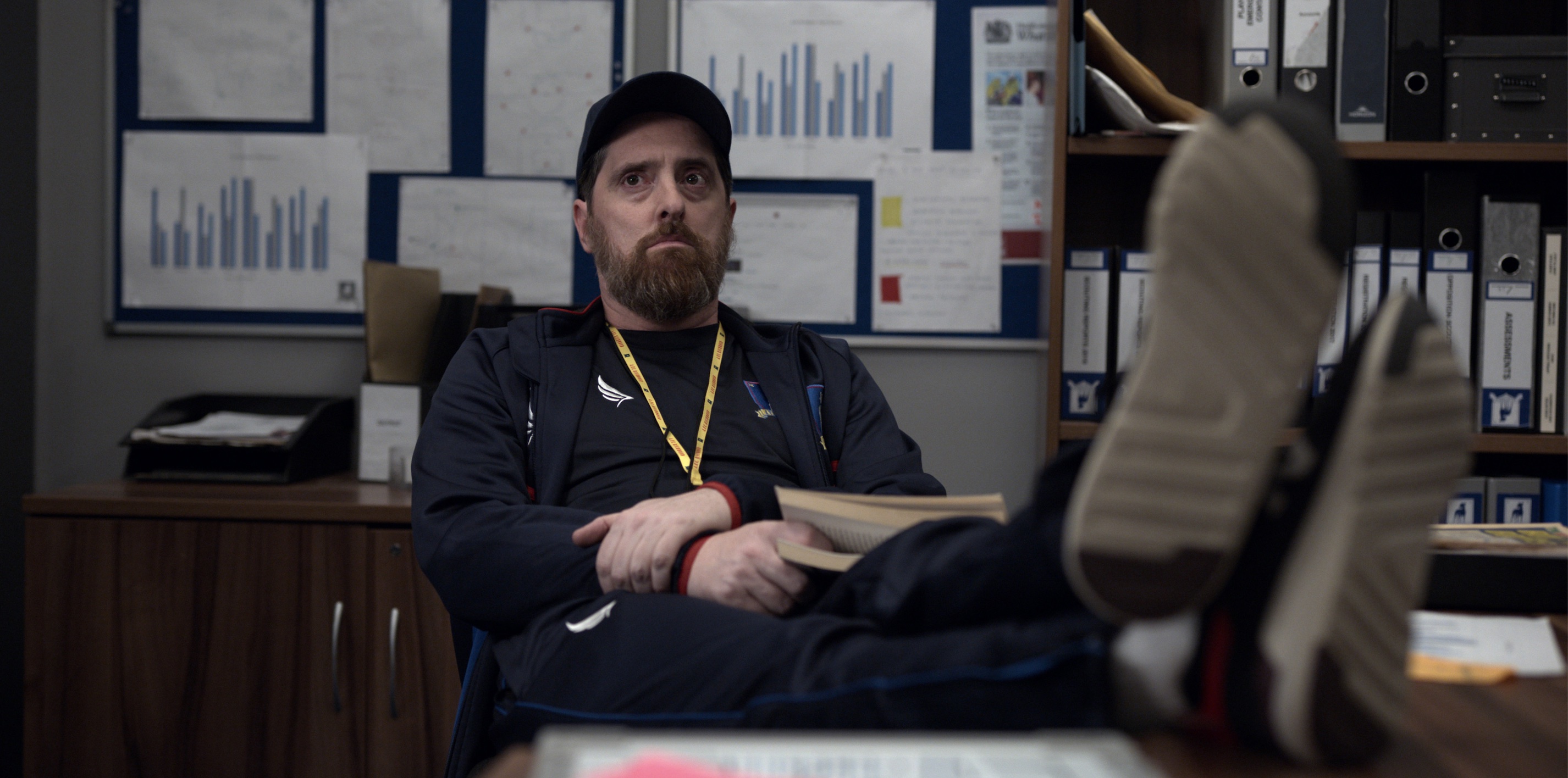 Ted Lasso Cast on Apple TV+ - Brendan Hunt as Coach Beard