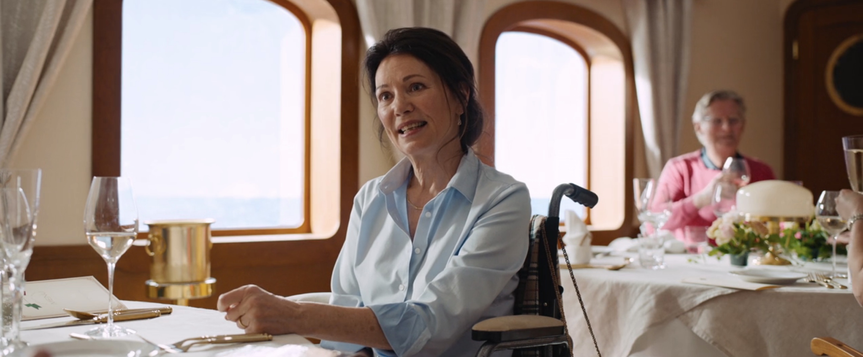 Triangle of Sadness Cast on Hulu - Iris Berben as Therese