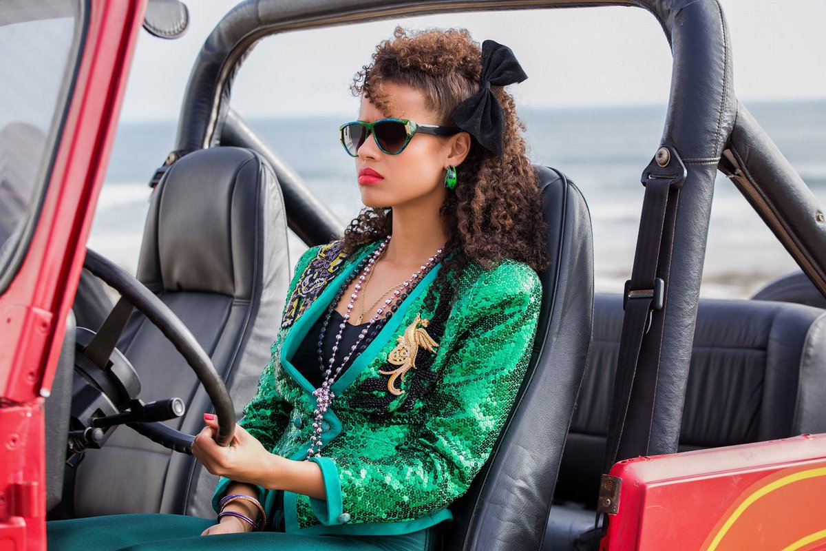 Black Mirror Cast on Netflix - Gugu Mbatha-Raw as Kelly Booth ("San Junipero")