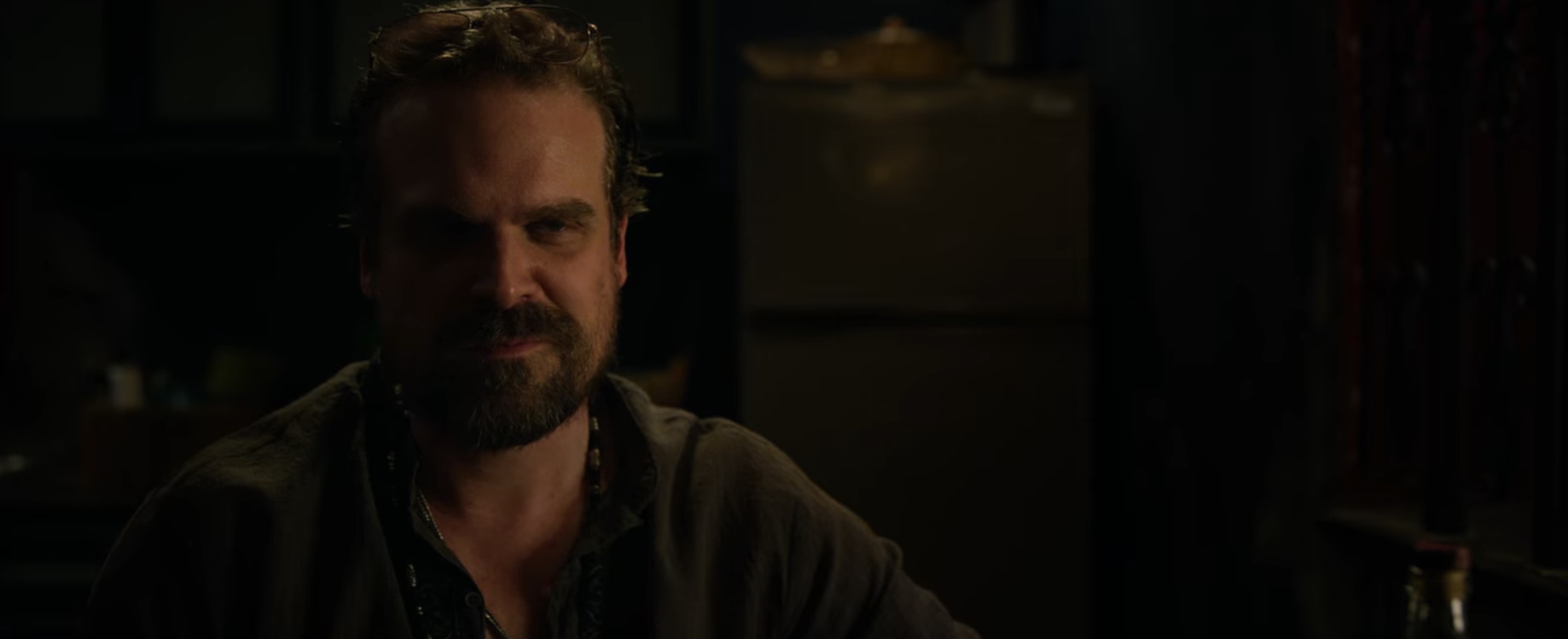 Extraction Cast on Netflix - David Harbour as Gaspar