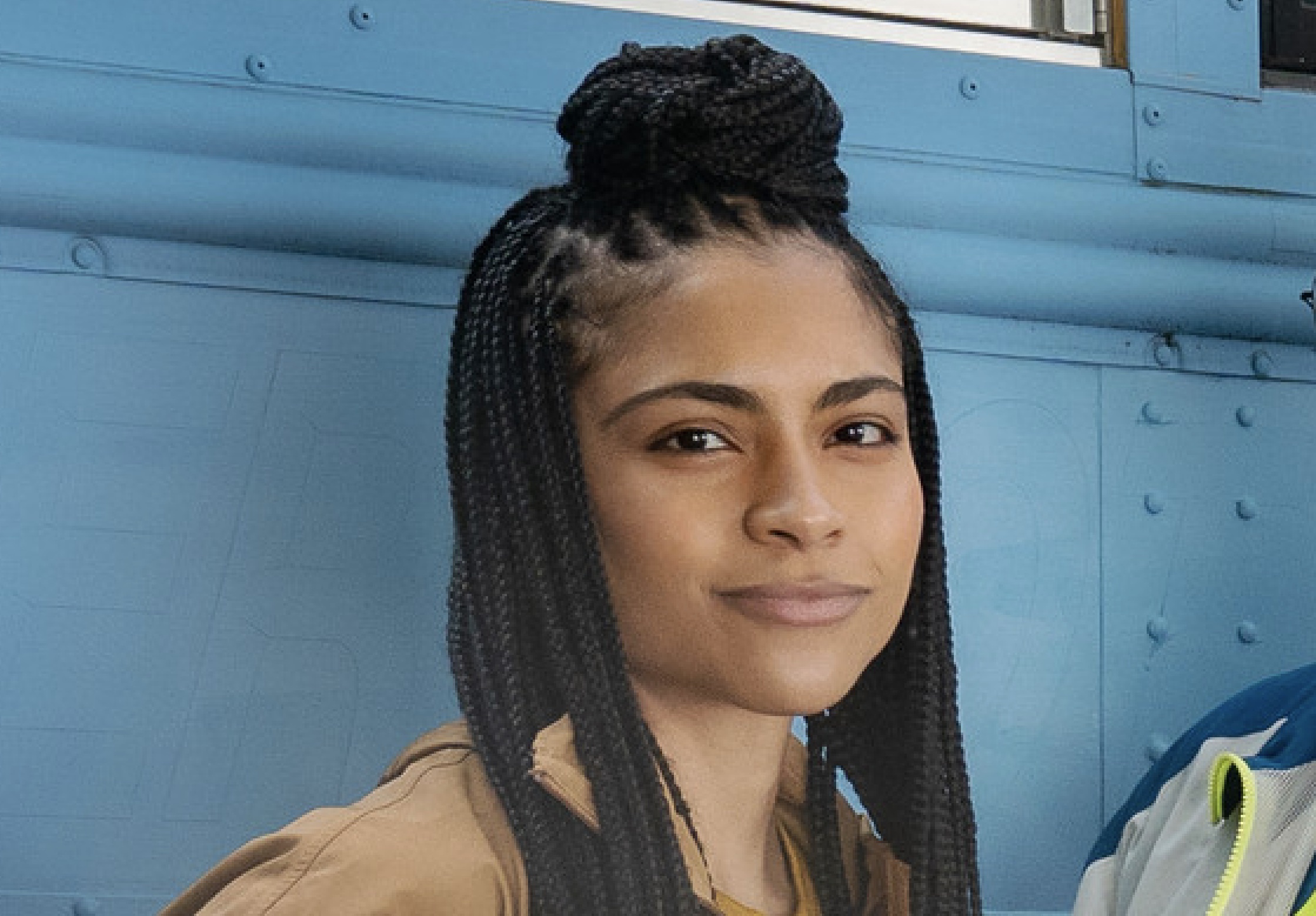 Happiness for Beginners Cast on Netflix - Shayvawn Webster as Windy