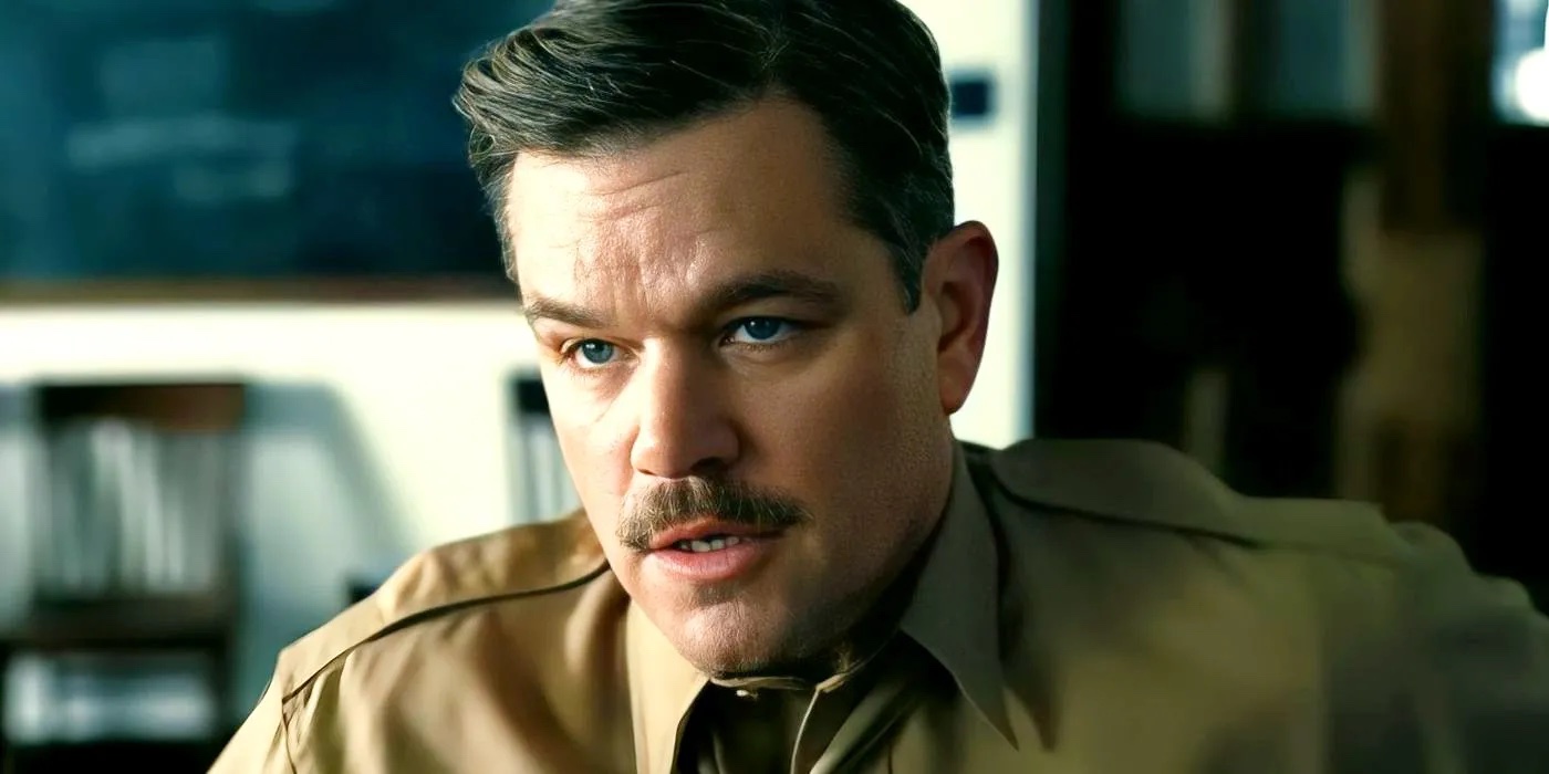 Oppenheimer Cast - Matt Damon as Leslie Groves