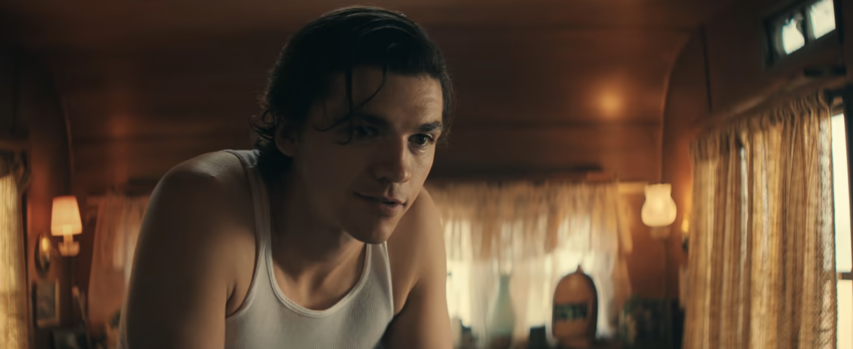 Jesus Revolution Cast on Netflix - Joel Courtney as Greg Laurie