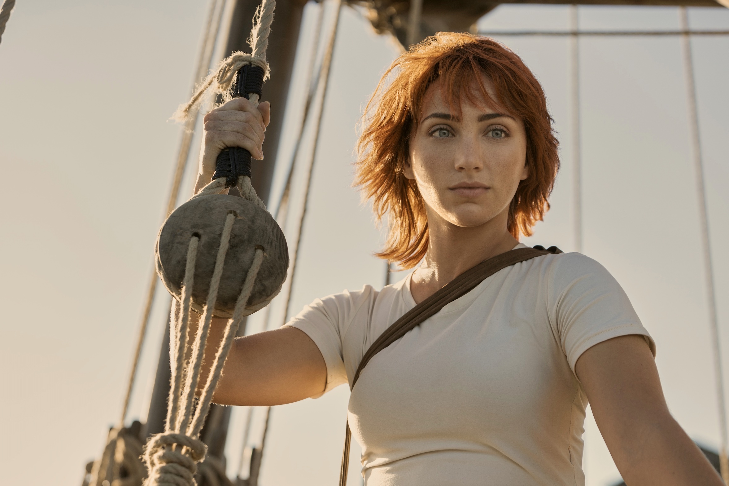 One Piece Cast on Netflix - Emily Rudd as Nami