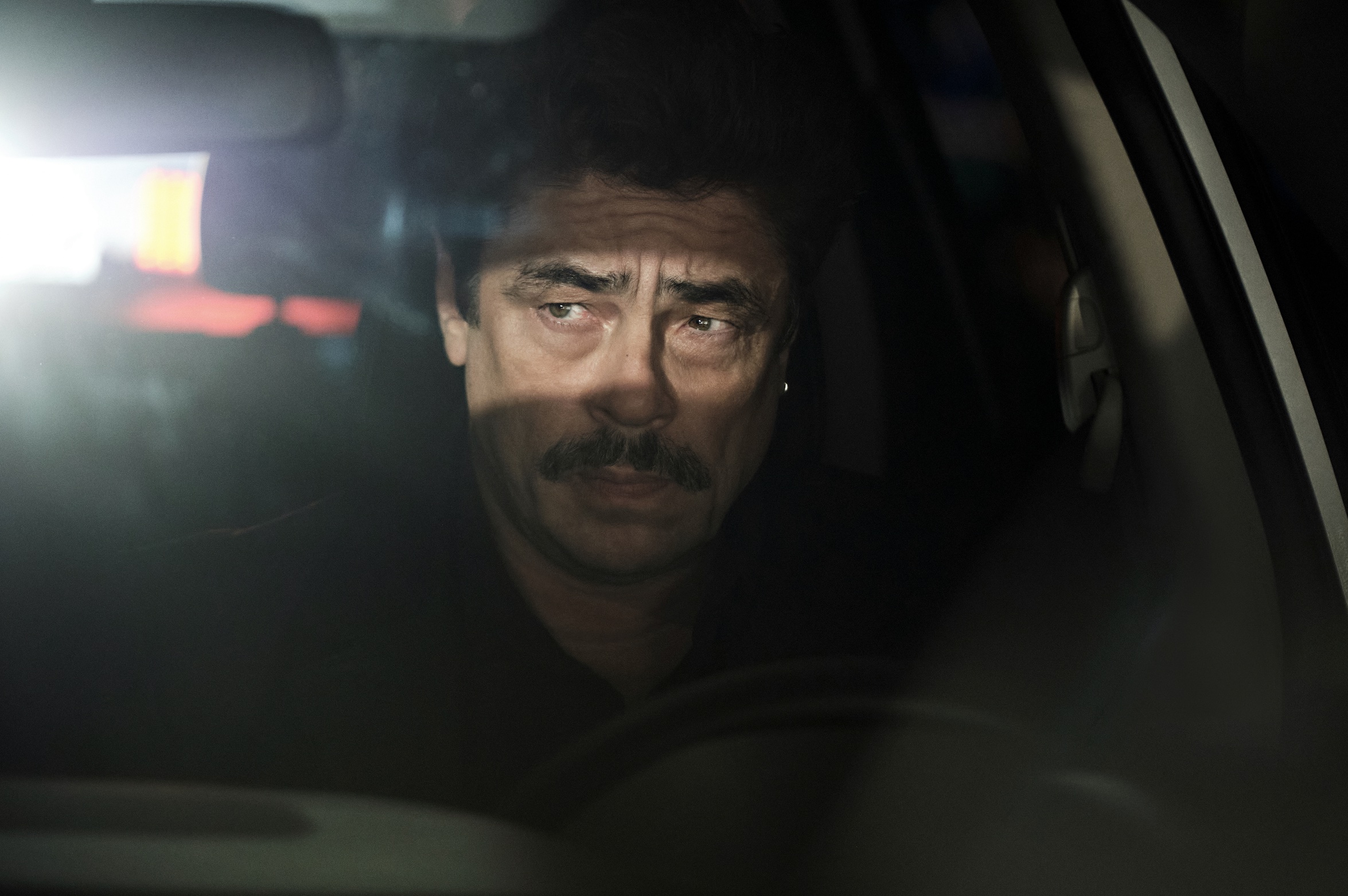Reptile Cast on Netflix - Benicio del Toro as Tom Nichols