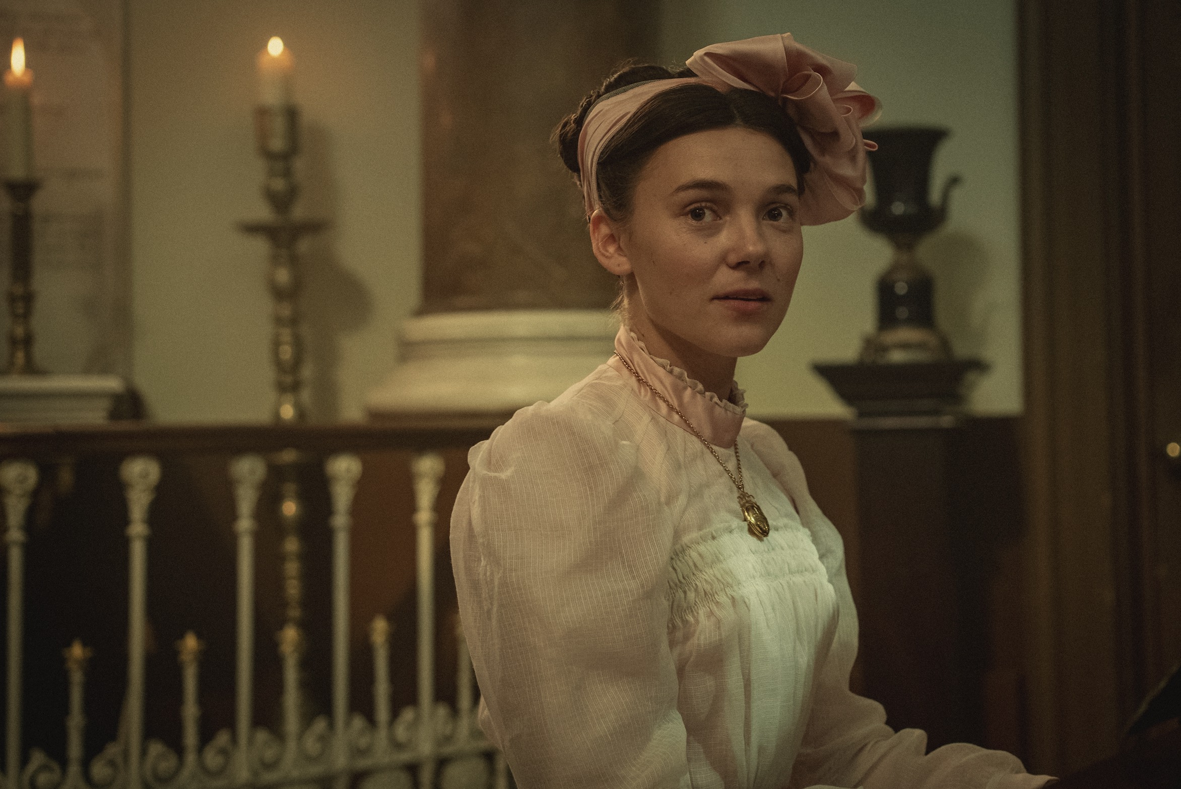 Bodies Cast on Netflix - Synnove Karlsen as Polly