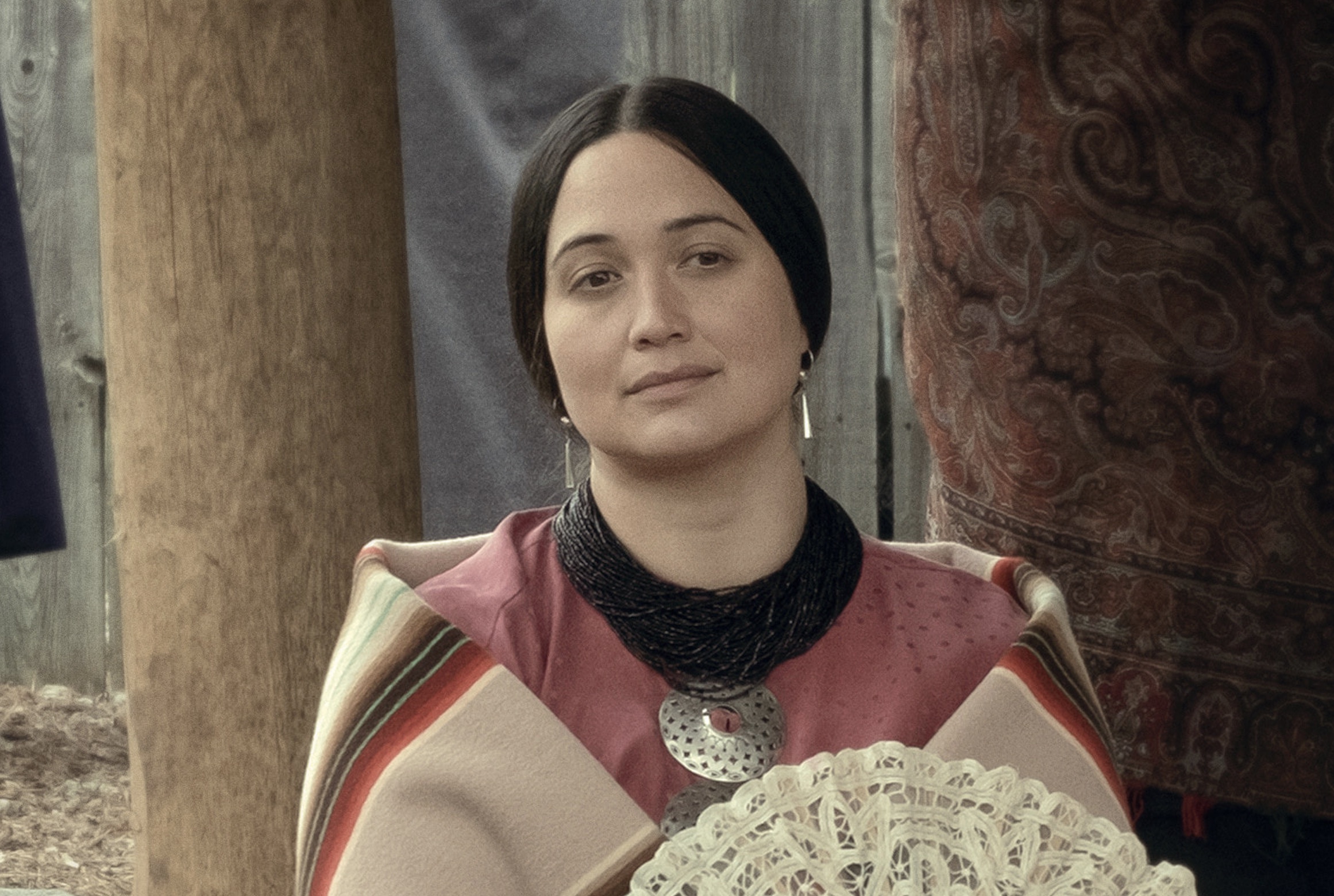 Killers of the Flower Moon Cast on Apple TV+ - Lily Gladstone as Mollie Burkhart