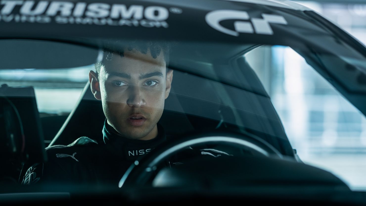 Gran Turismo Cast on Amazon and Netflix - Archie Madekwe as Jann Mardenborough
