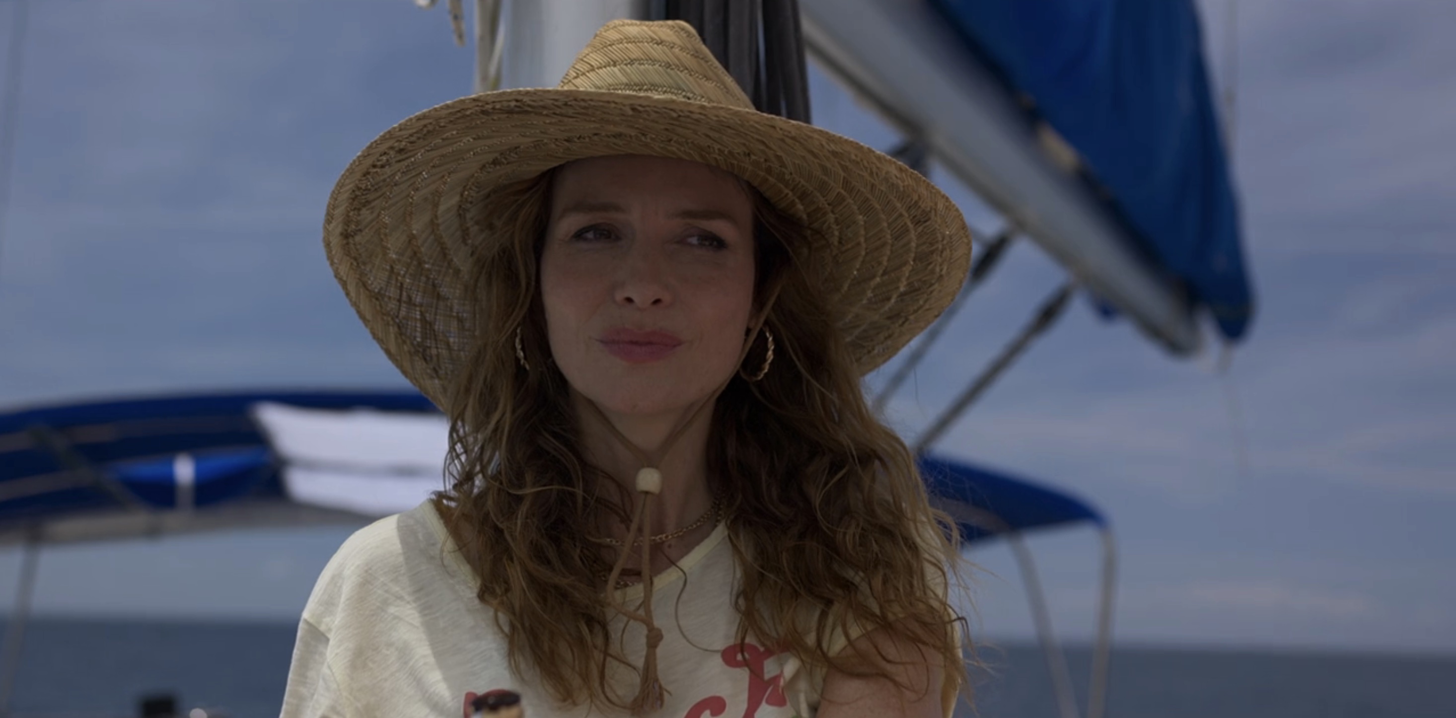 Dangerous Waters Cast on Hulu - Saffron Burrows as Alma