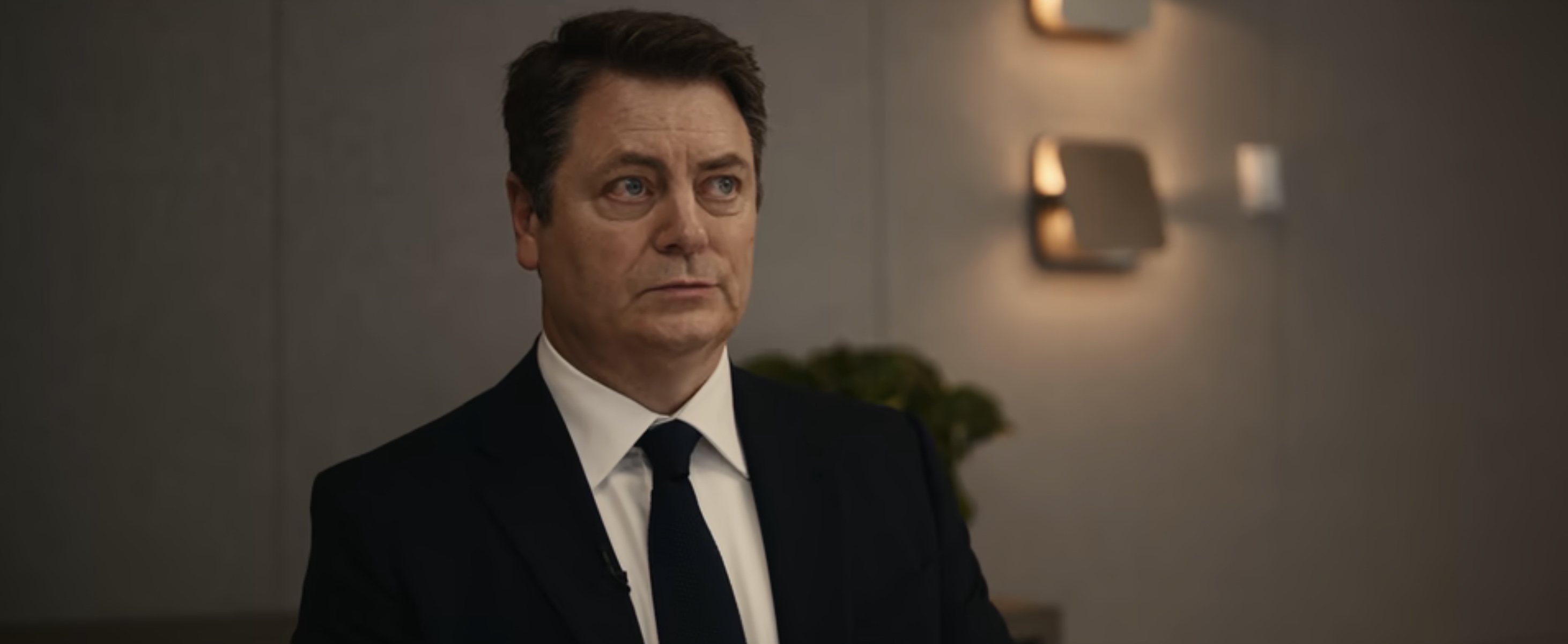 Dumb Money Cast on Netflix - Nick Offerman as Ken Griffin