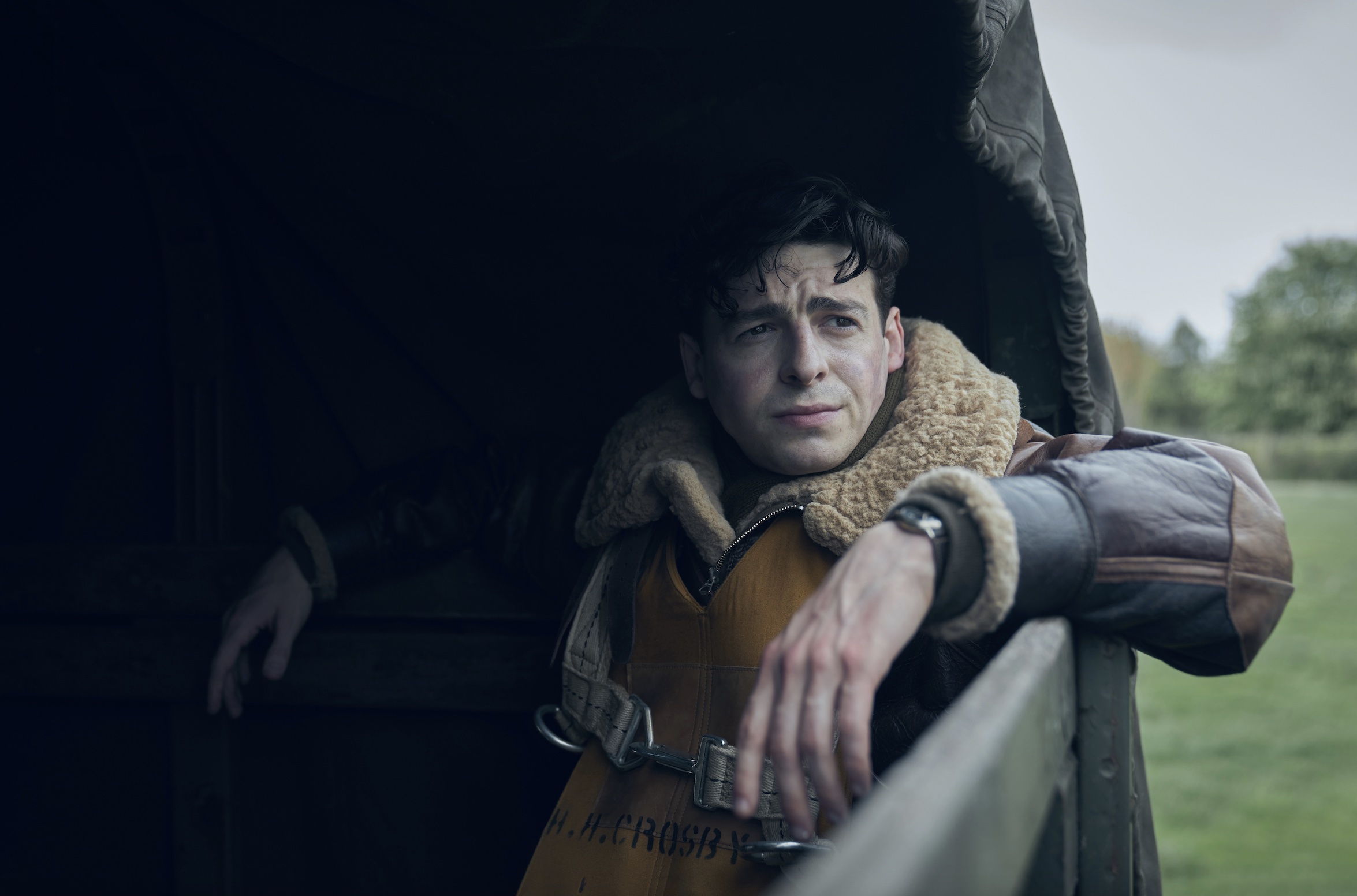 Masters of the Air Cast on Apple TV+ - Anthony Boyle as Harry Crosby