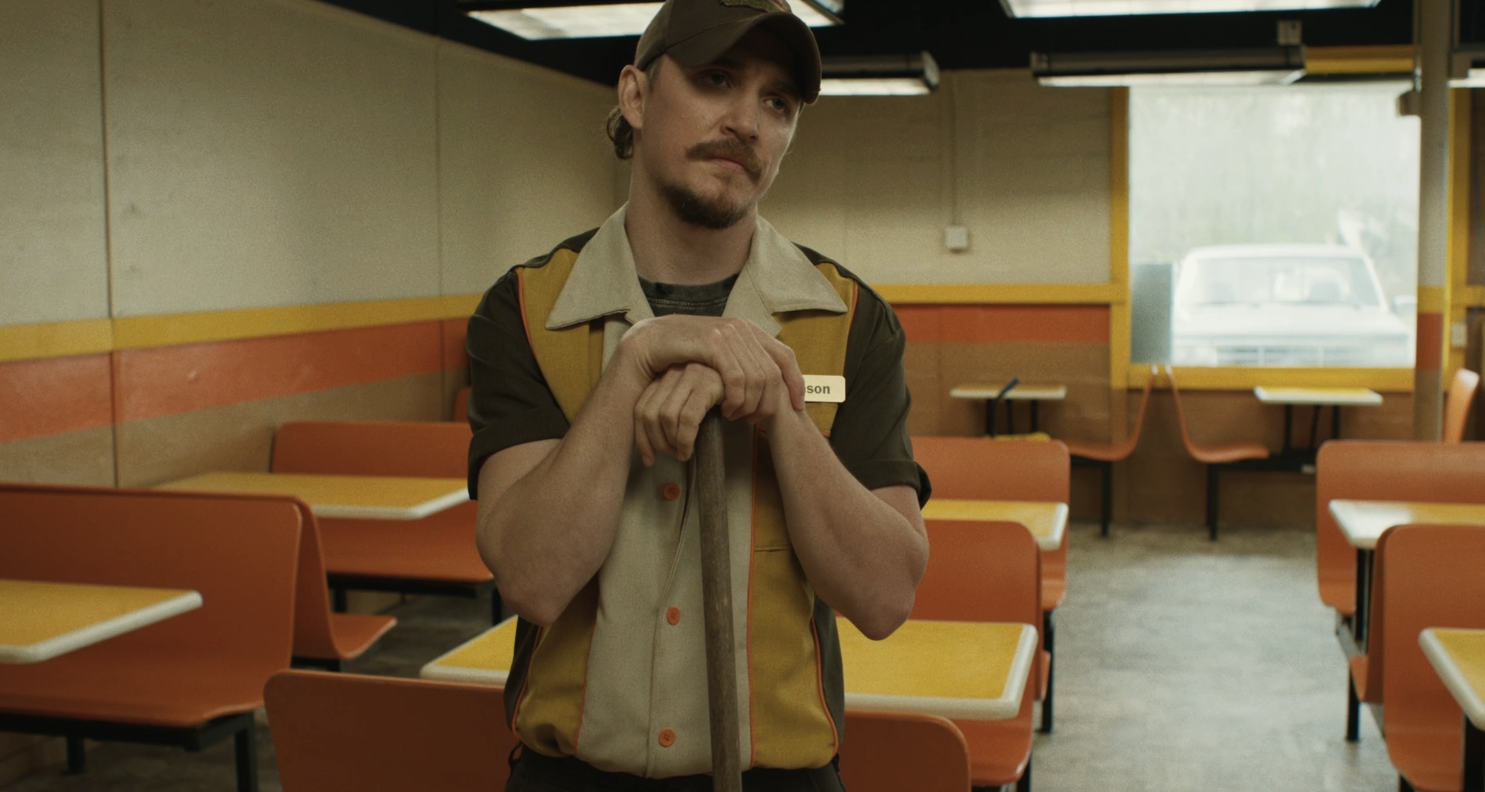 The Passenger Cast on Amazon - Kyle Gallner as Benson